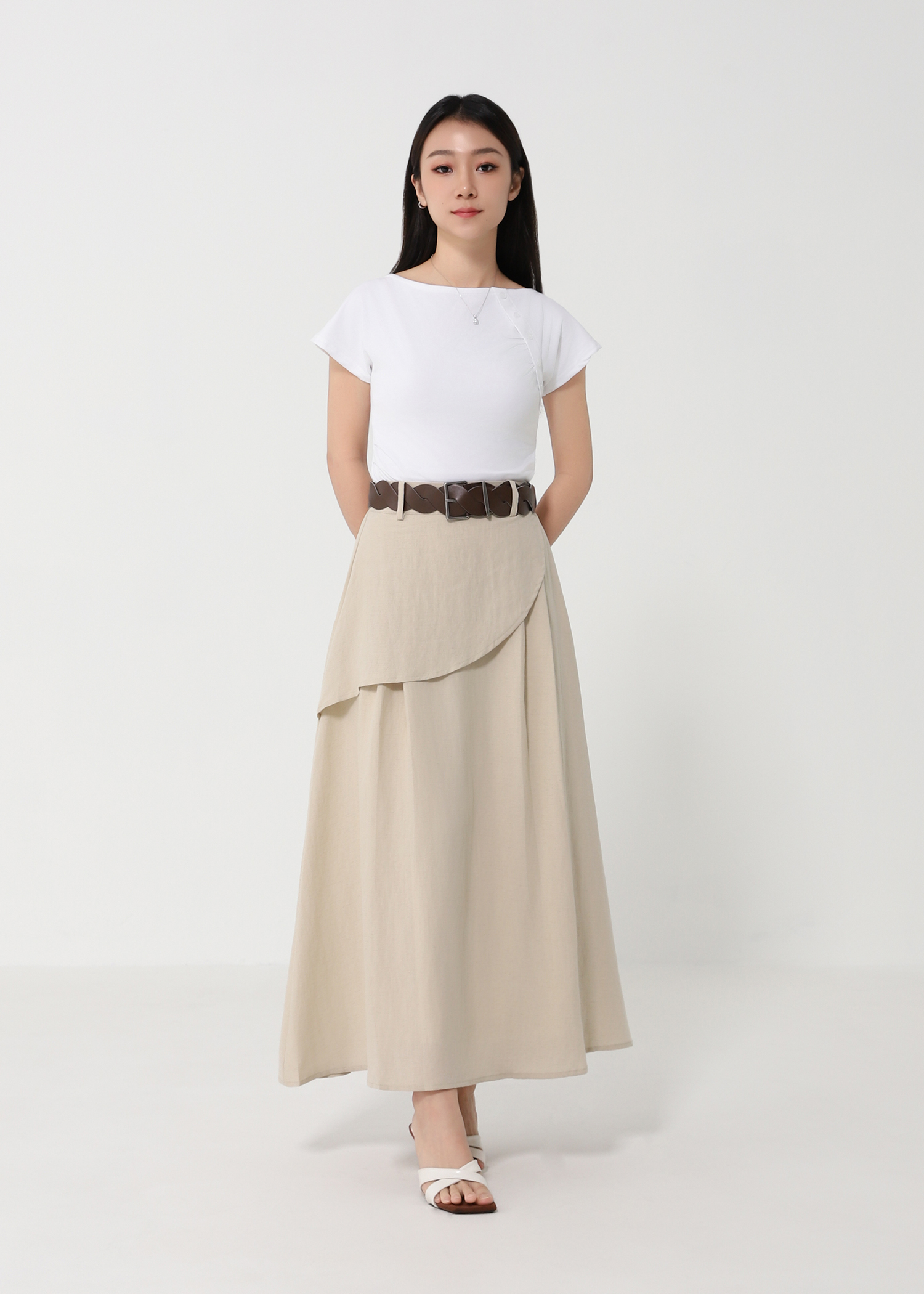 Elegant Wear Layered Skirt DJ192