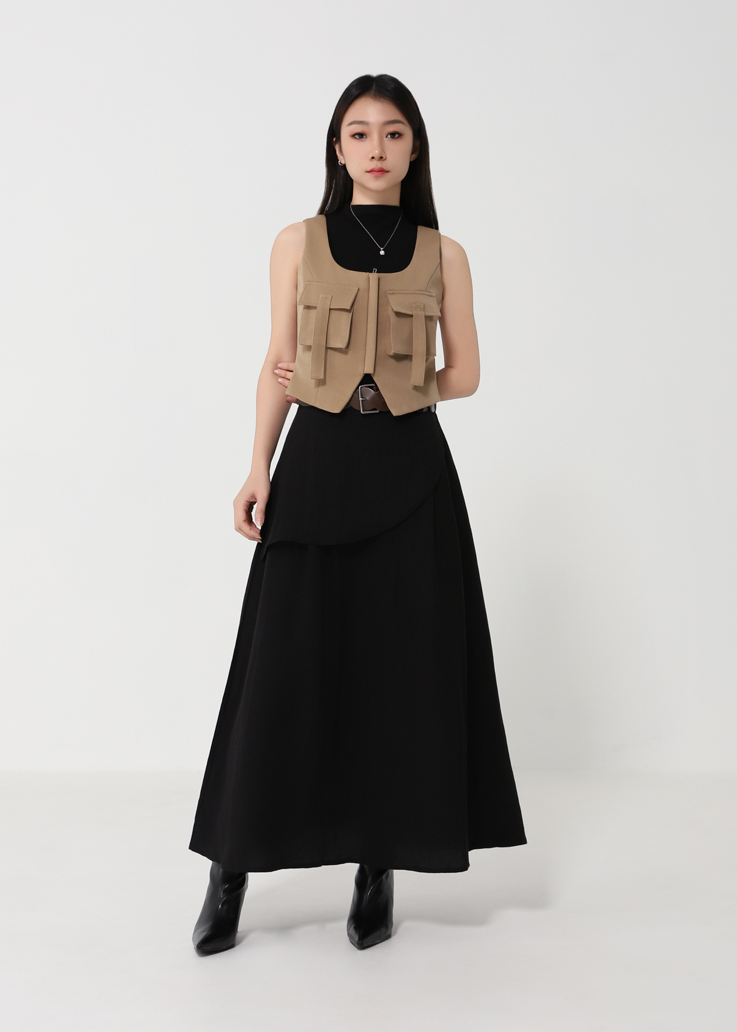 Elegant Wear Layered Skirt DJ192