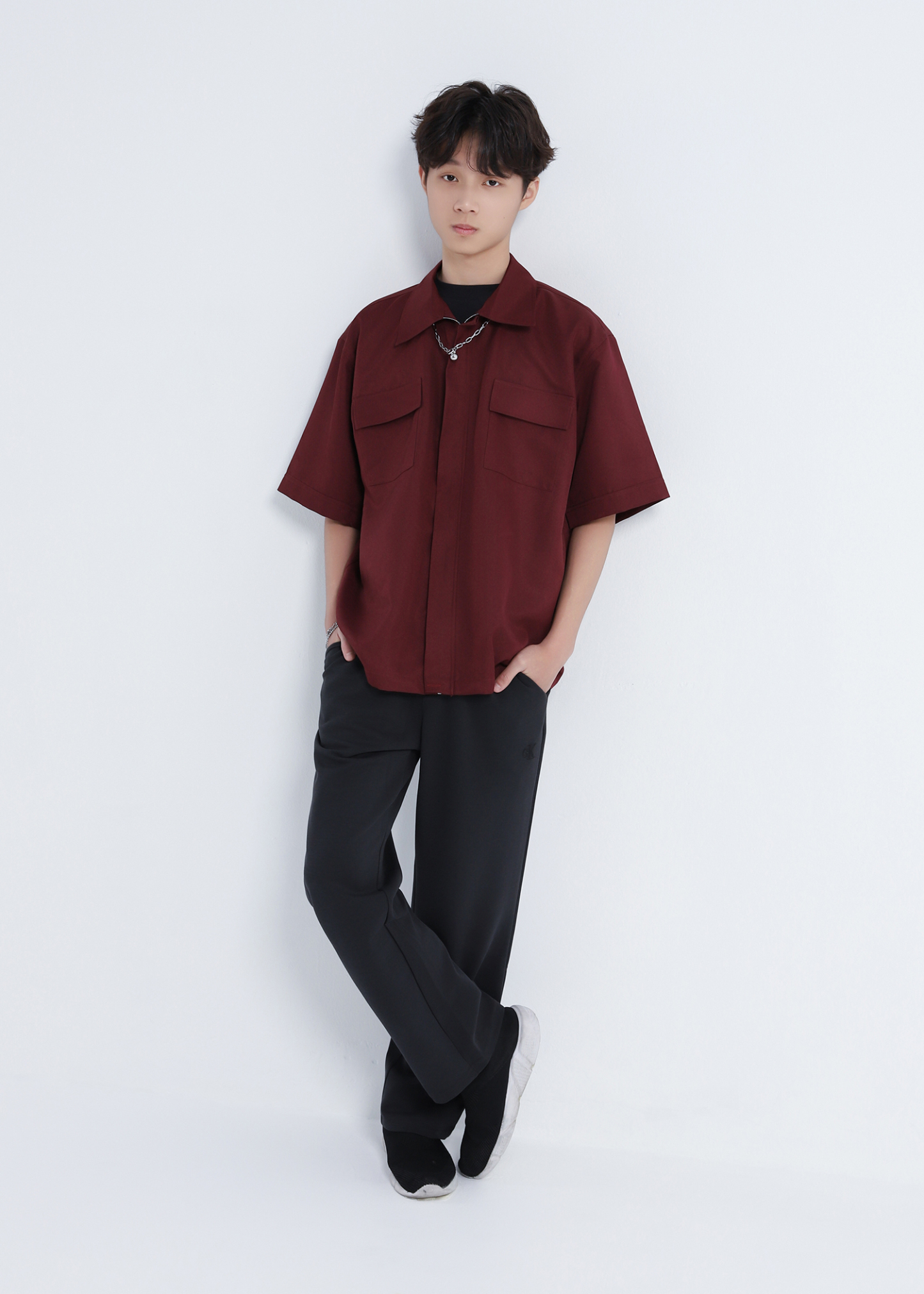 [I DEFINE ME] Two Way With Zip Blouse ACX20