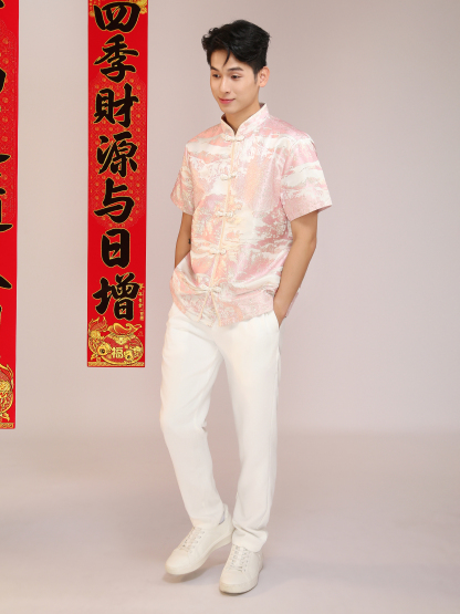 Short Sleeve New Year Top AC741