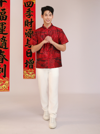 Short Sleeve New Year Top AC741