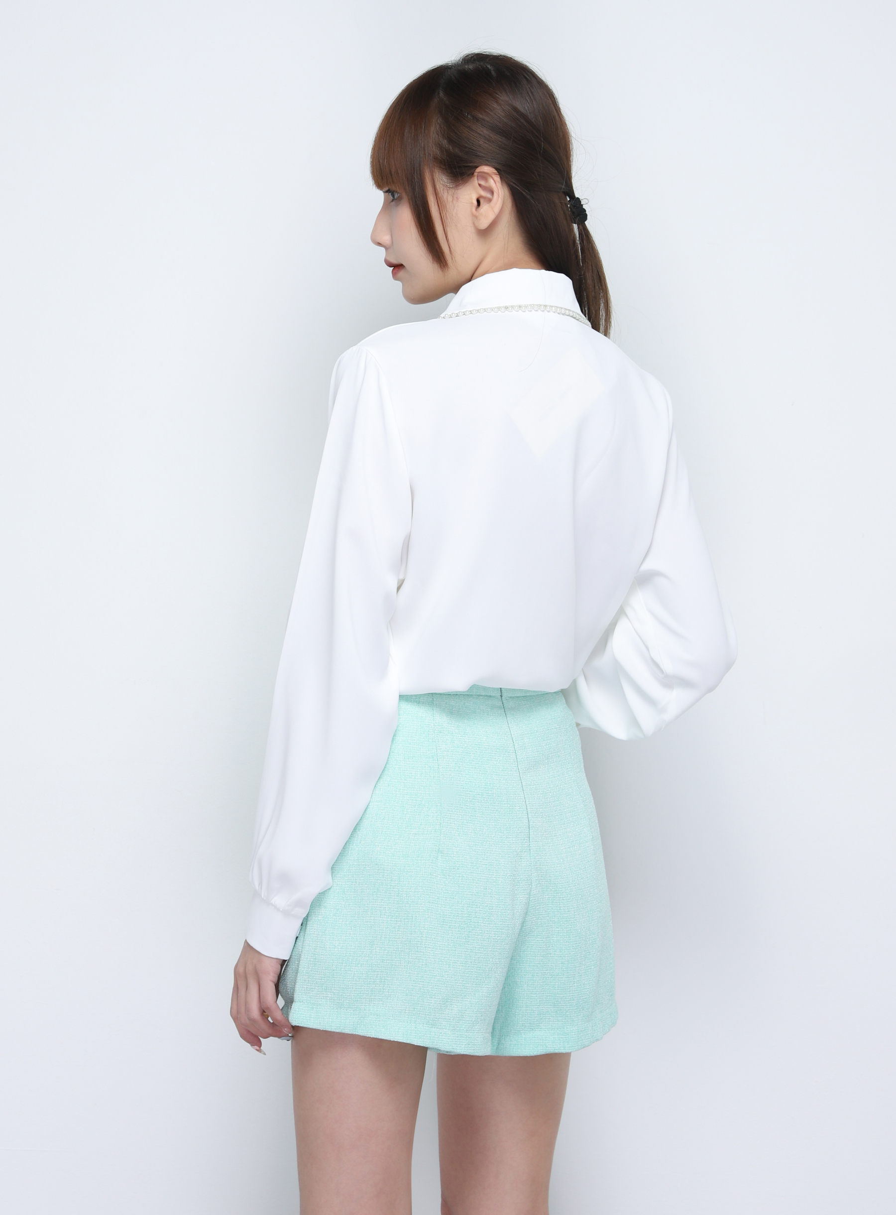 Chanel Style With Pocket Short Pants 20025