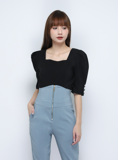 Square Neck Formal Top 20058