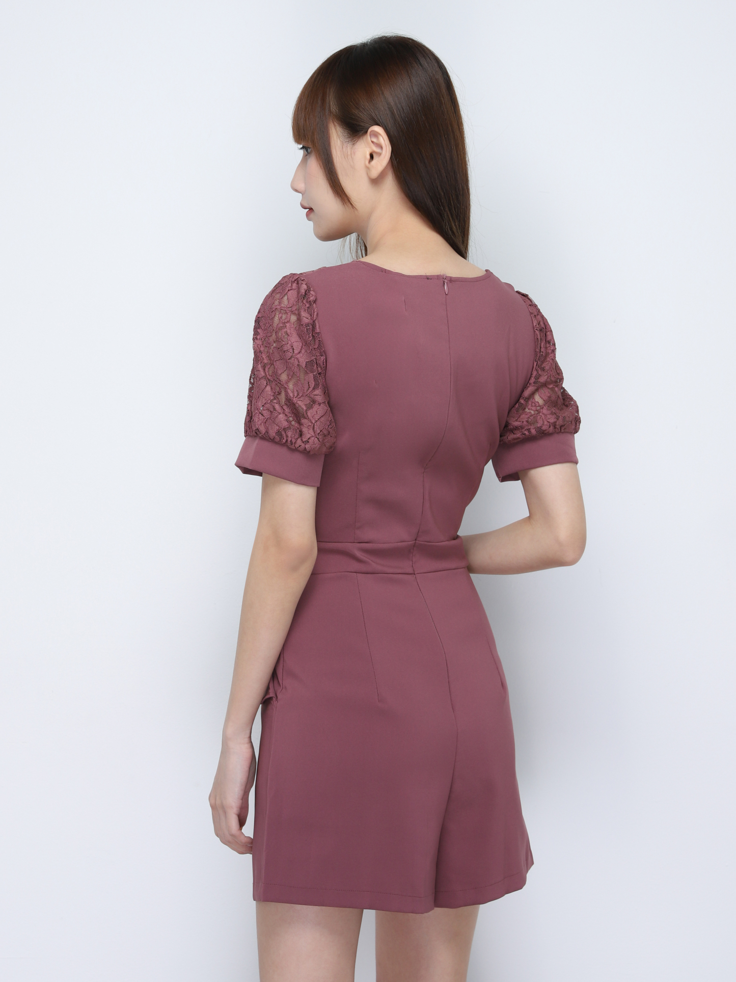 V Lace Jumpsuit 20084