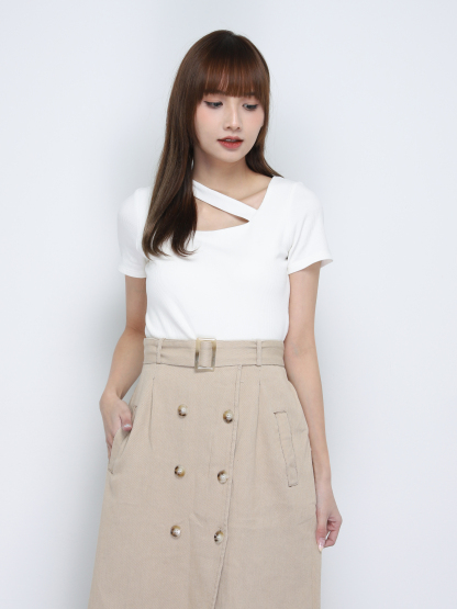 Square Neck With Strap Top 20118