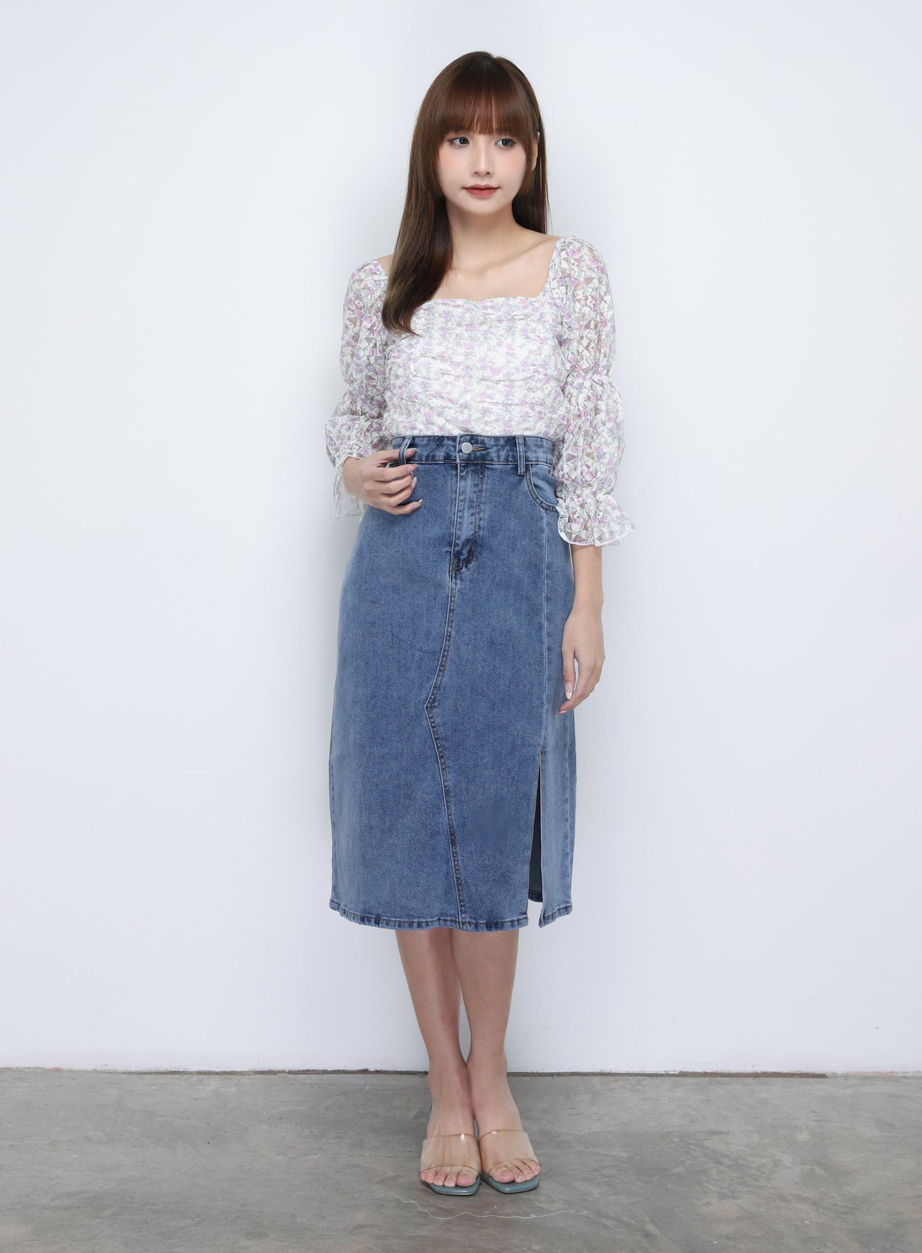 Off Shoulder Floral Top 20147