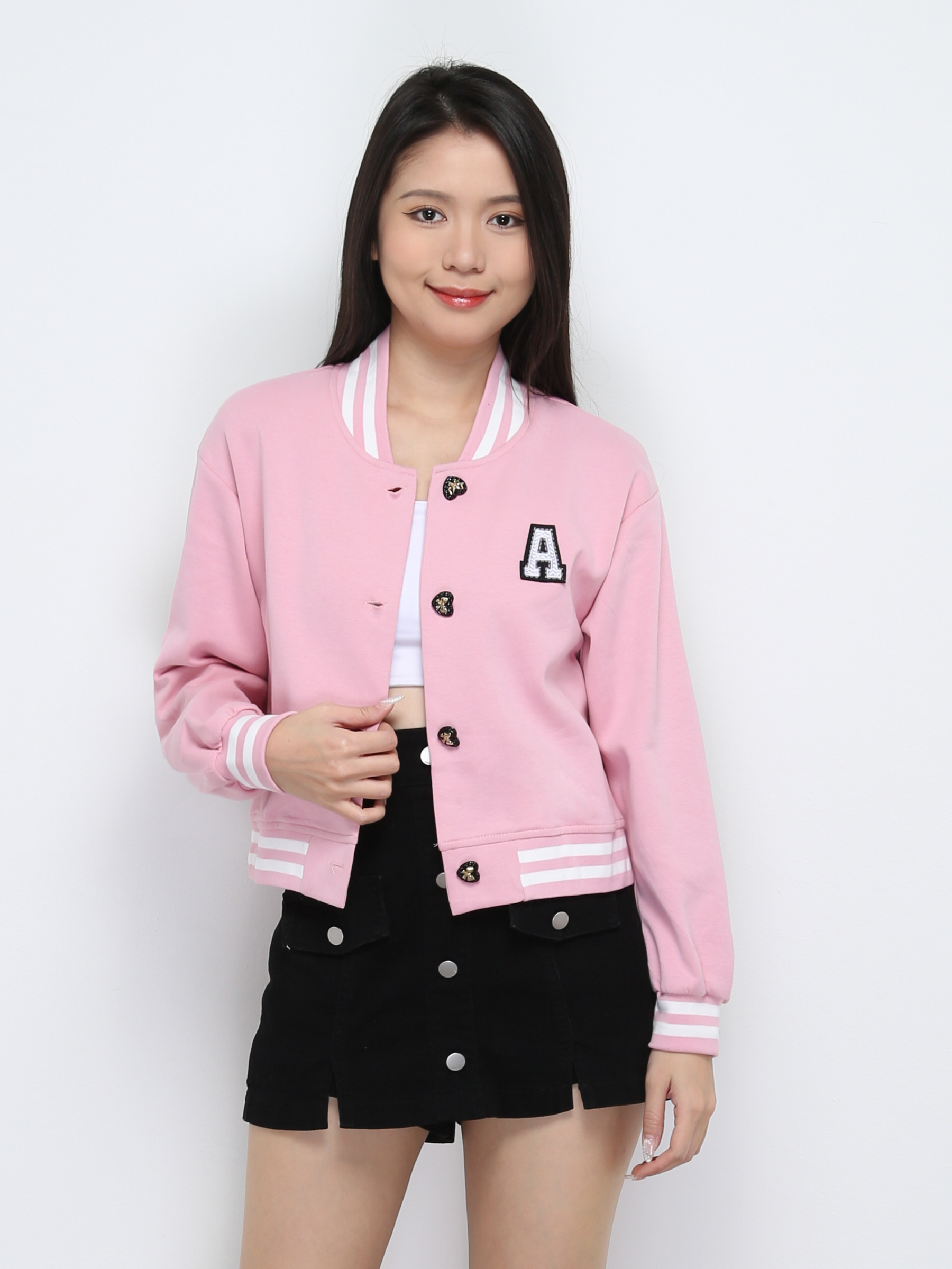 Denim Front Breasted Button Short pants 29260