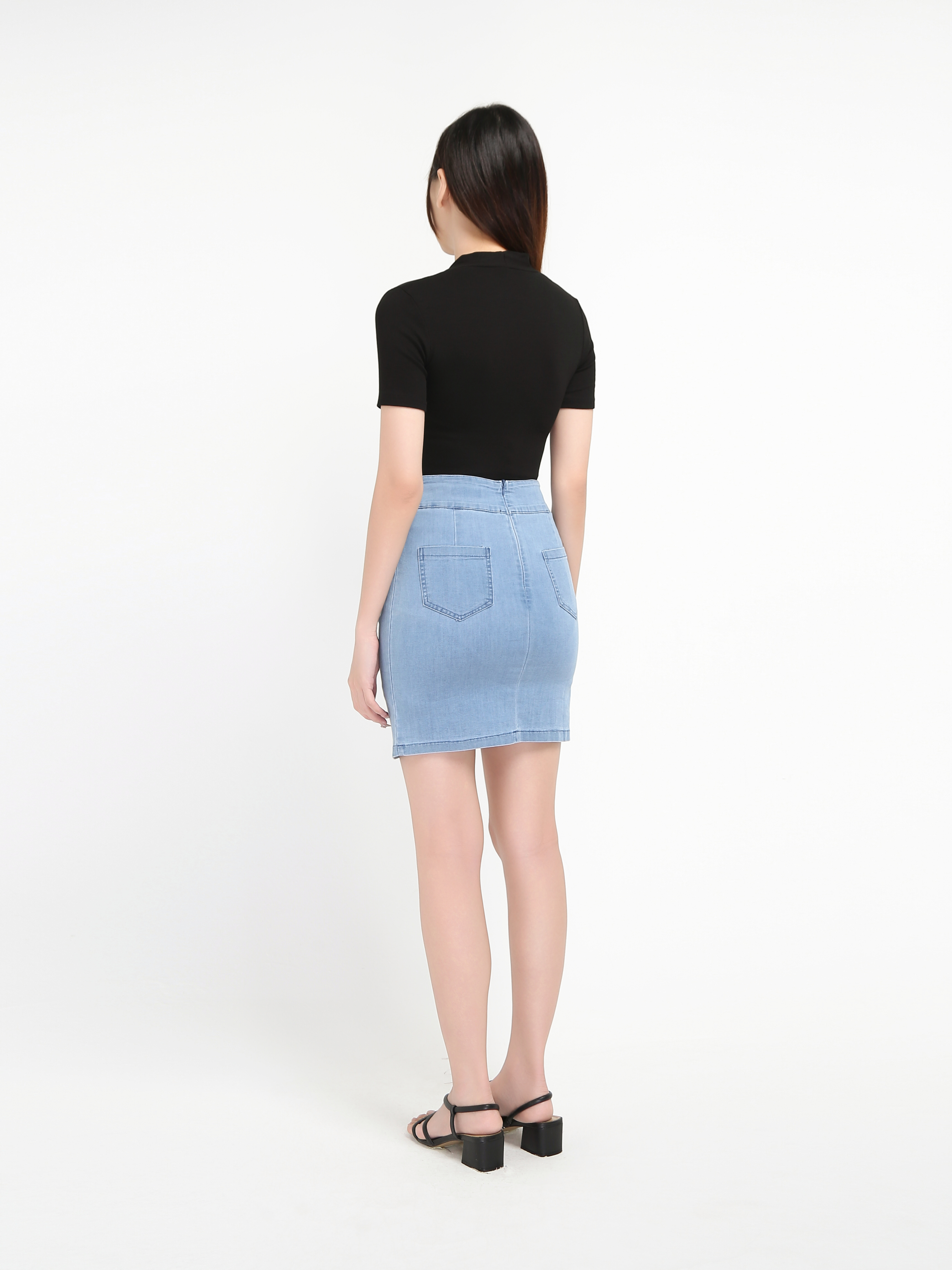 High Waist Ruffles Decduan Skirt 21049