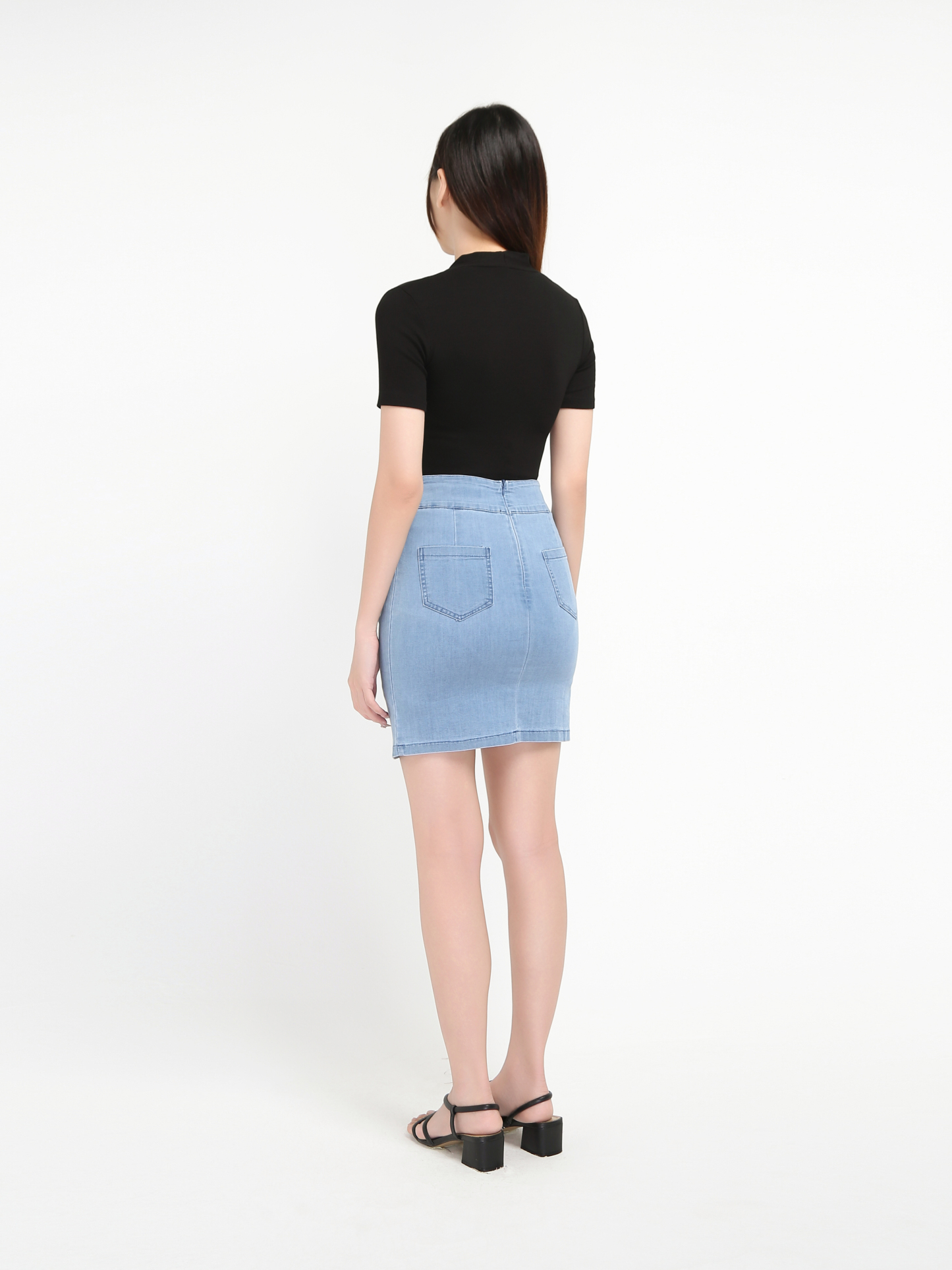 High Waist Ruffles Decduan Skirt 21049