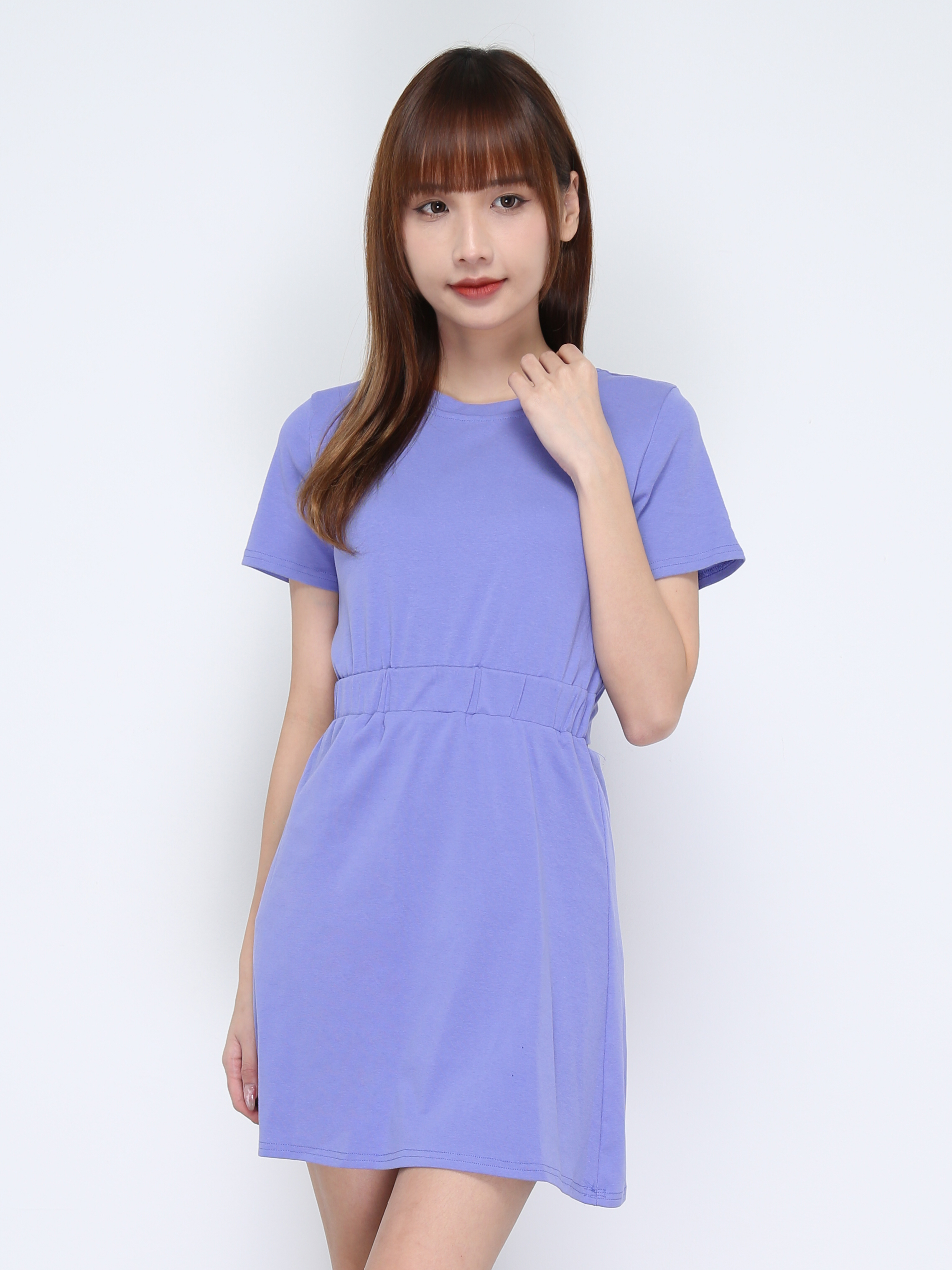 Waist Stretchable With Hole And Twist Top 21058