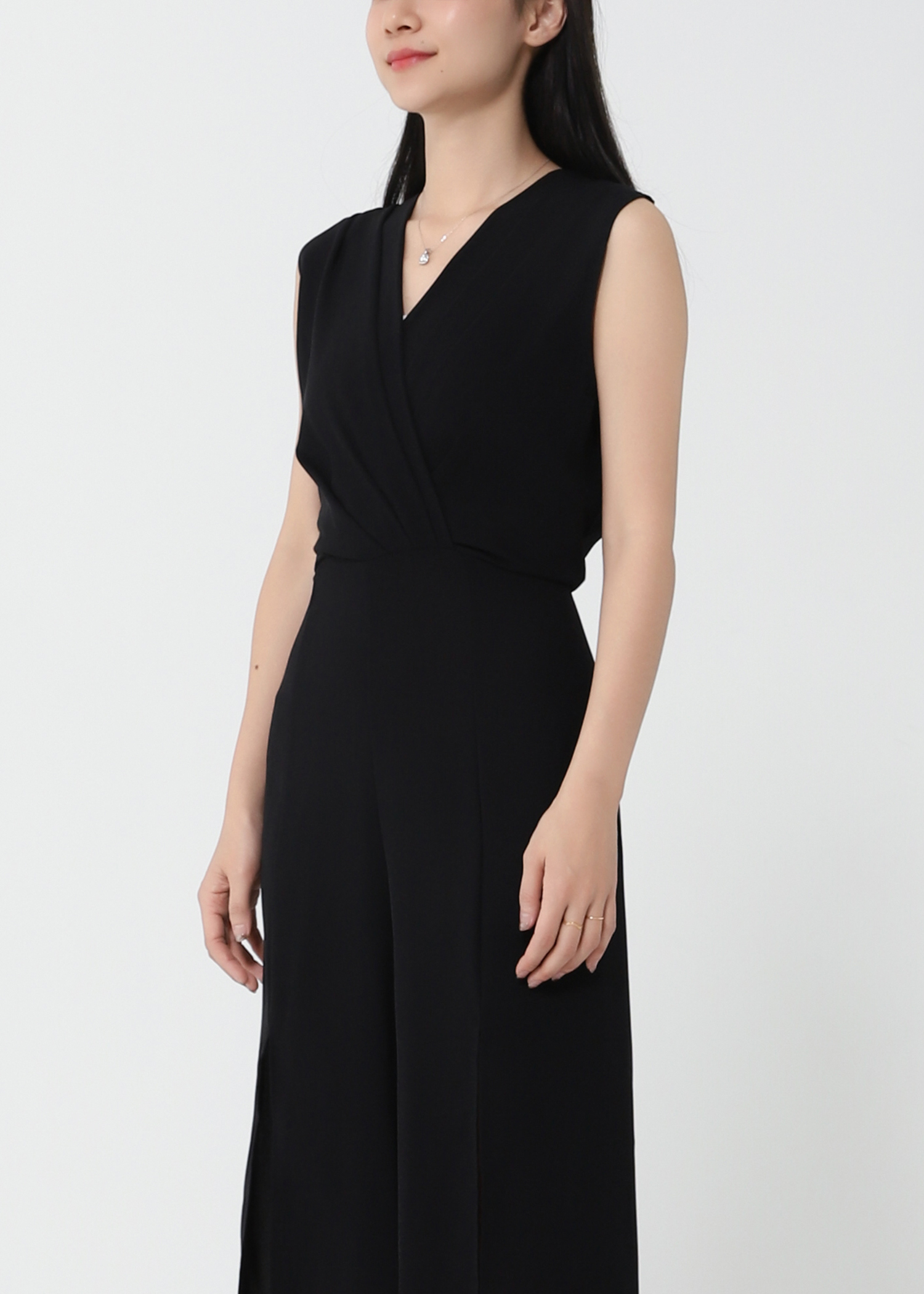 V Neck With Belt Jumpsuit 21101