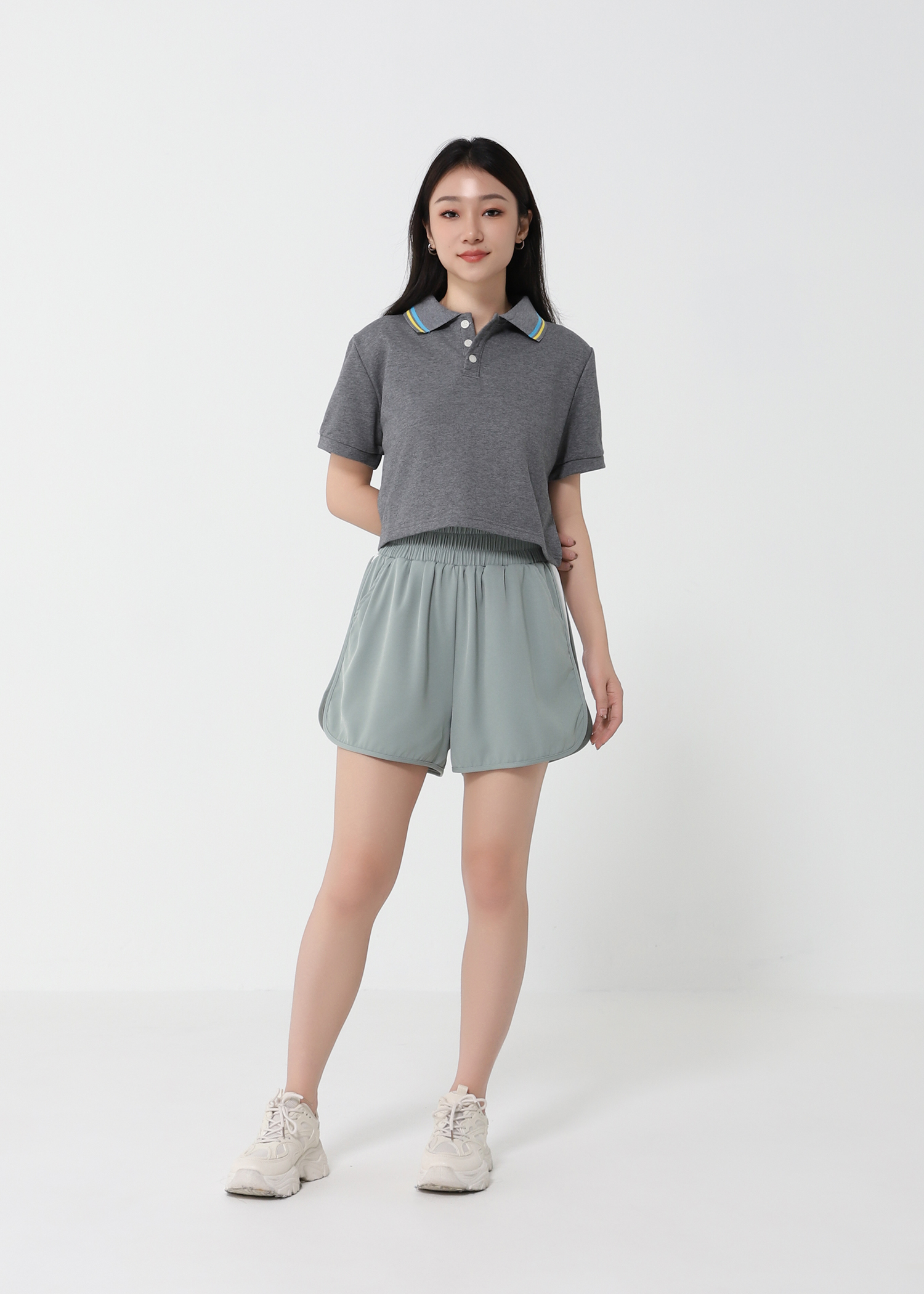 High Waist Short Pants 21194