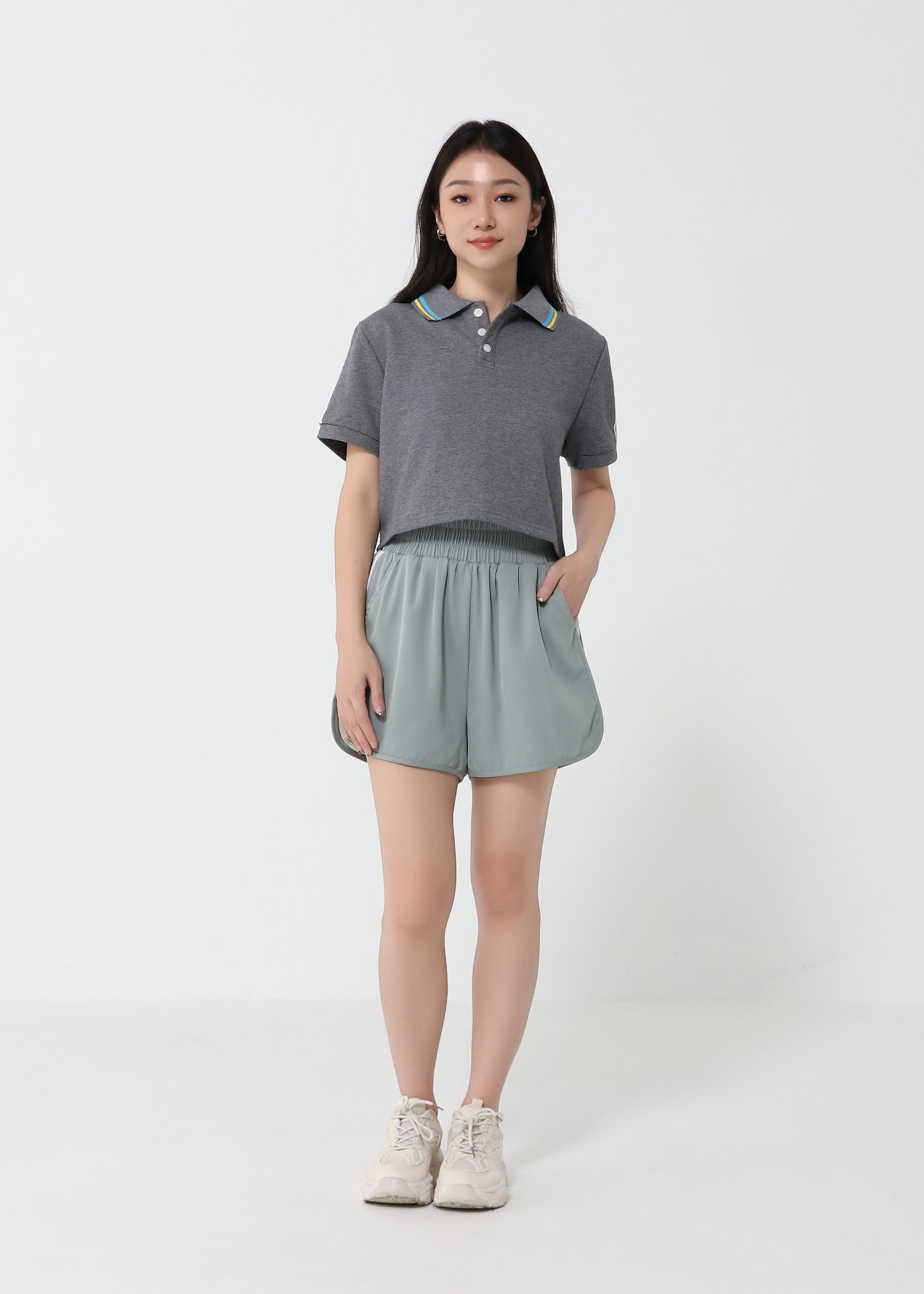 High Waist Short Pants 21194