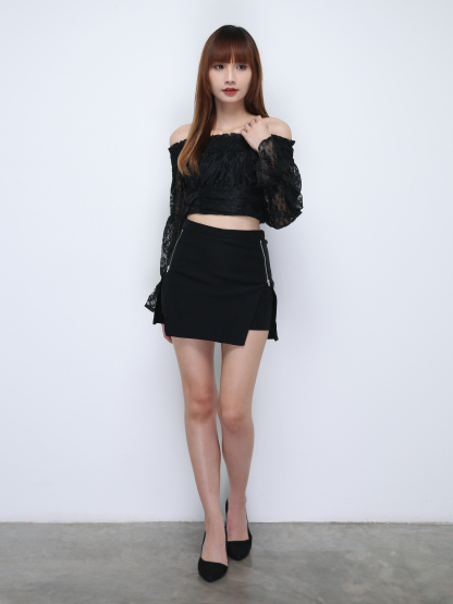 Off Shoulder Lace Top 21966