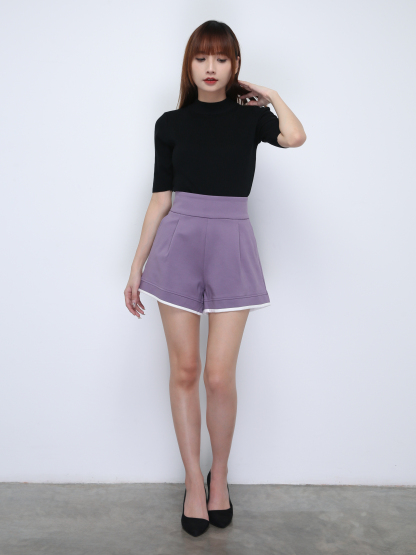 High Waist Short Pants 21978