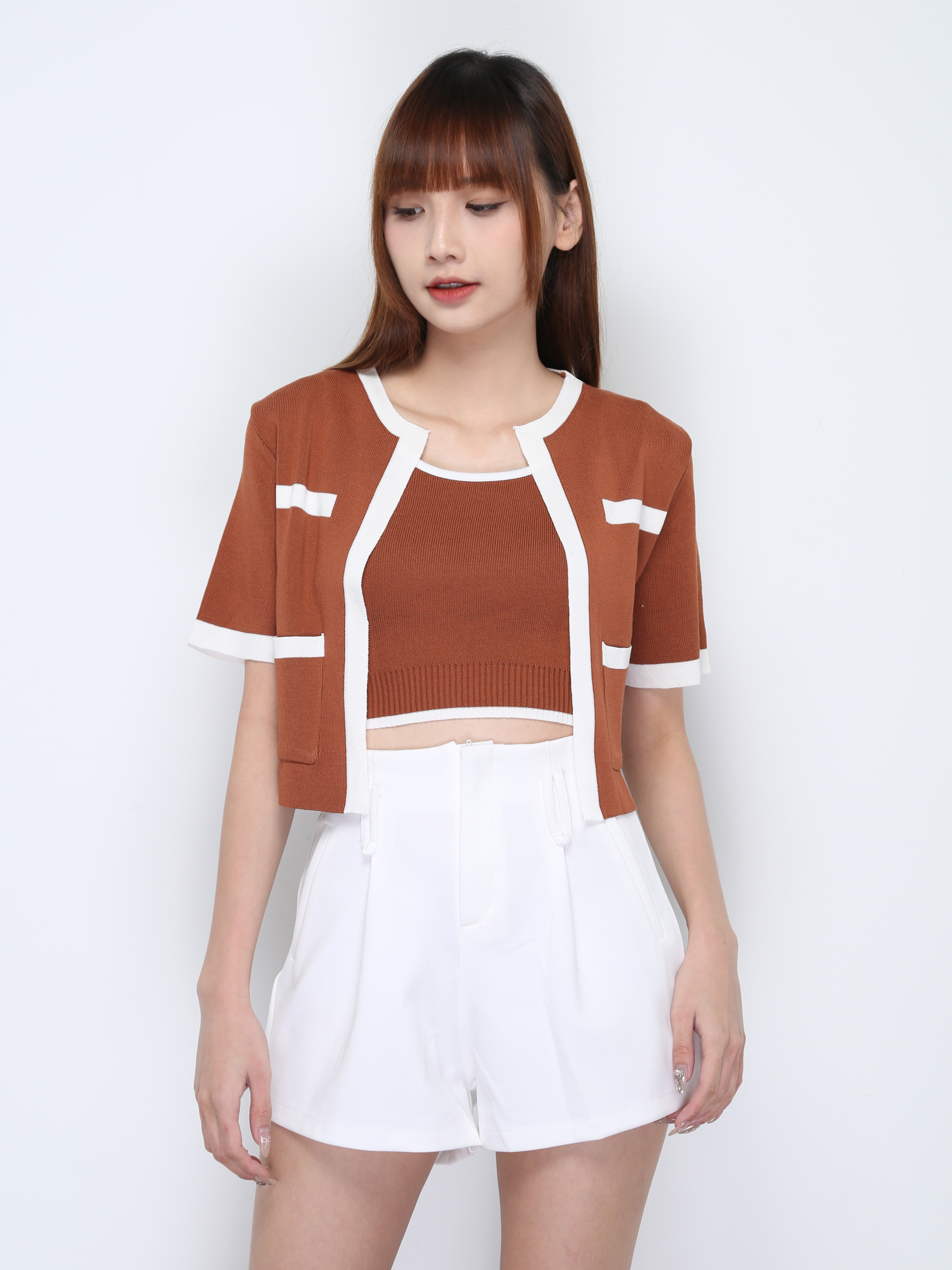 Knitted Two Piece Set 22039