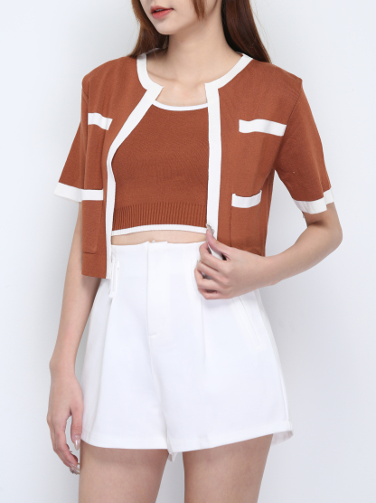 Knitted Two Piece Set 22039