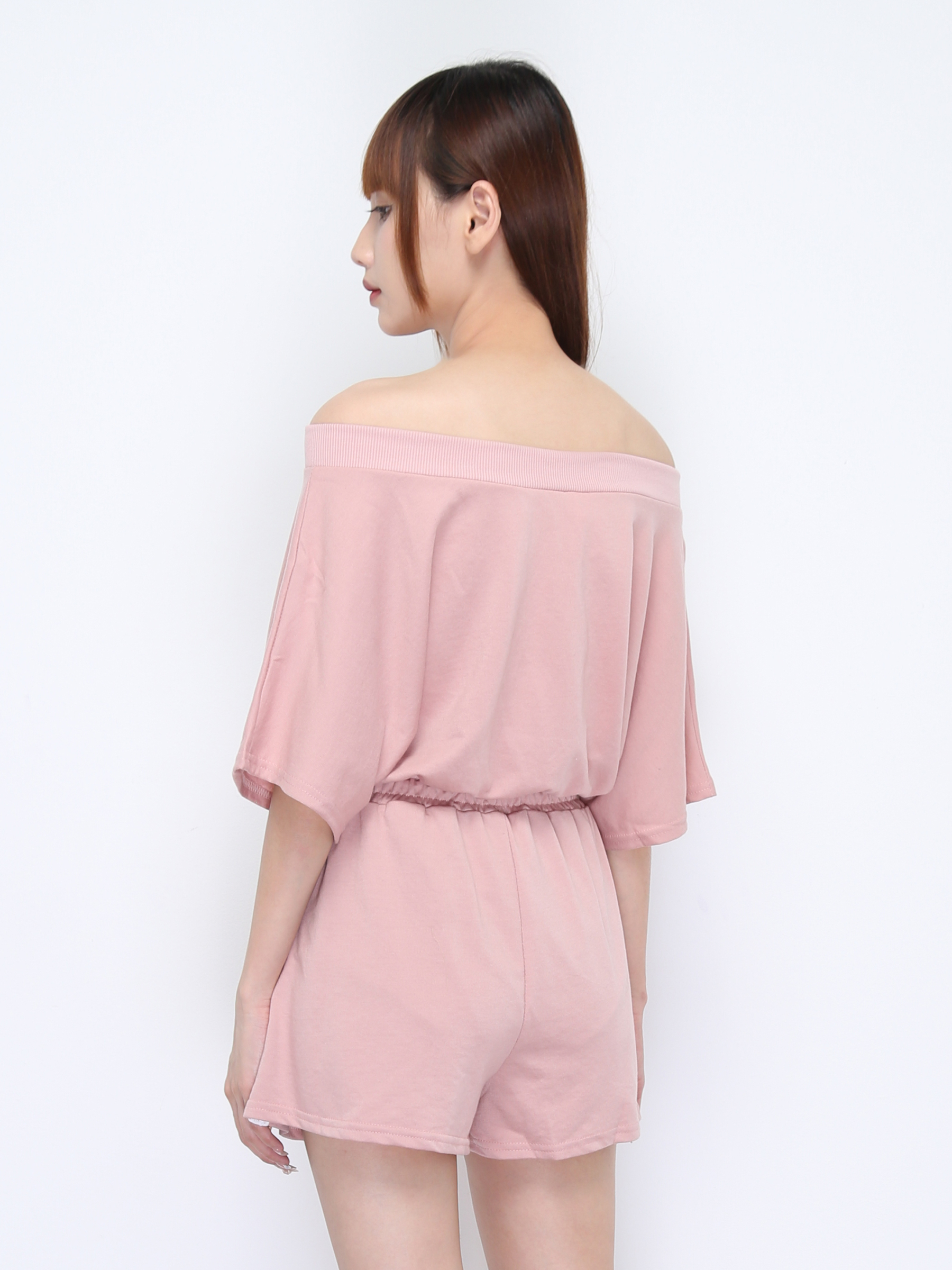 Casual Boat Neckline Set 22074