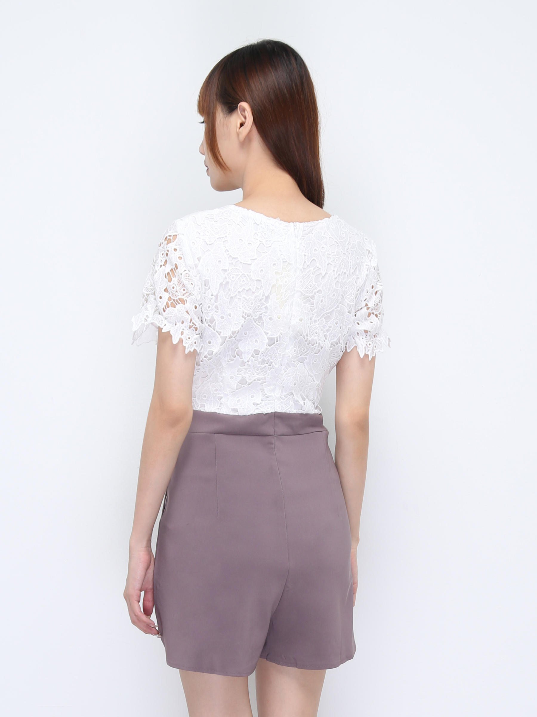 Two Tone Lace Jumpsuit 22126