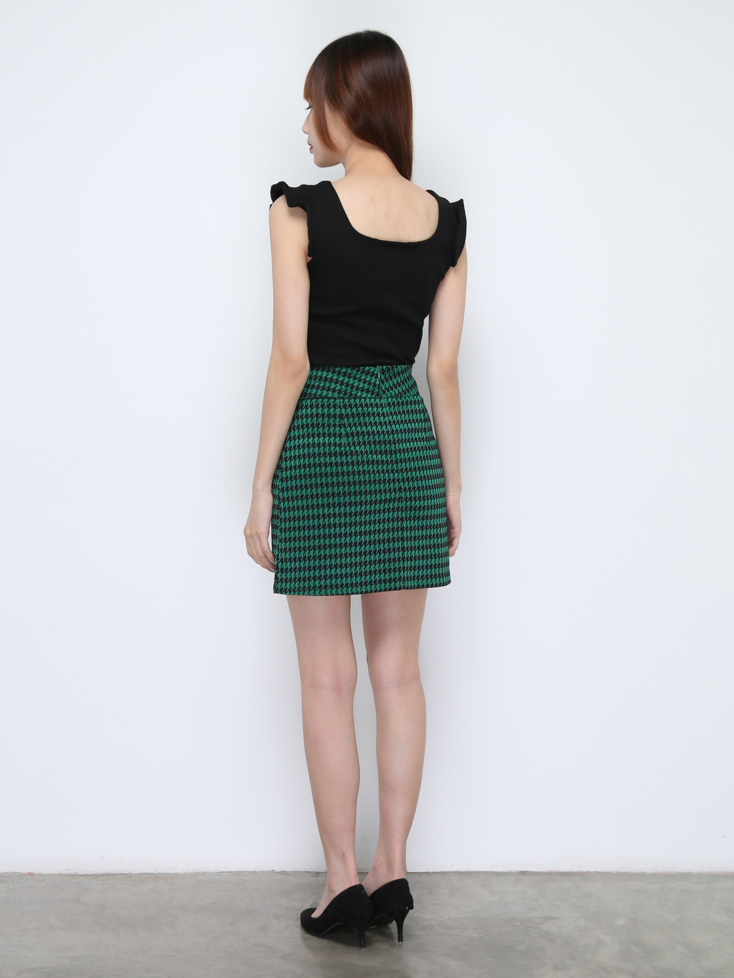 High Waist Split Skirt 22161