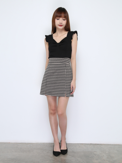 High Waist Split Skirt 22161