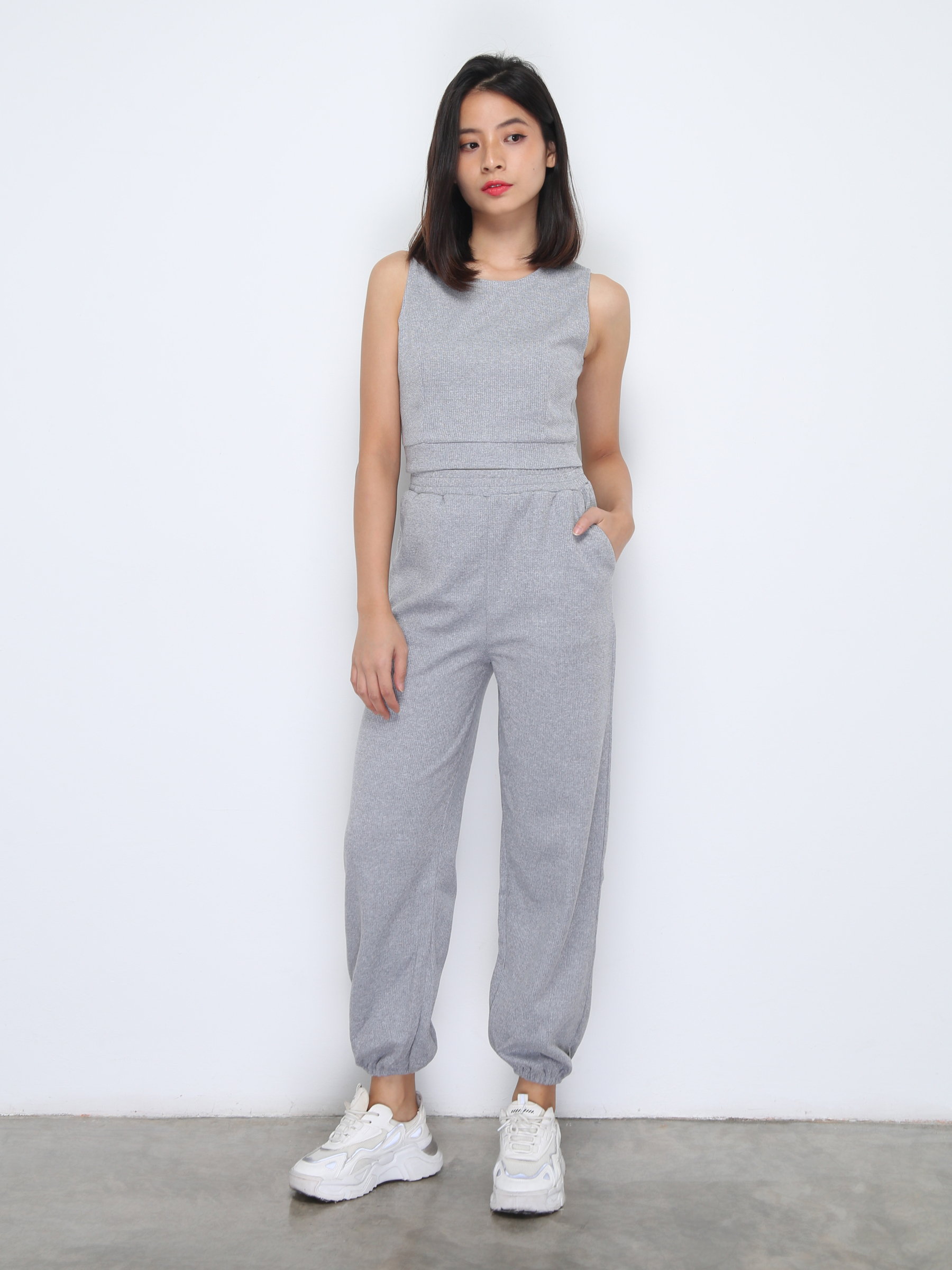 Sleeveless Casual Set 22250