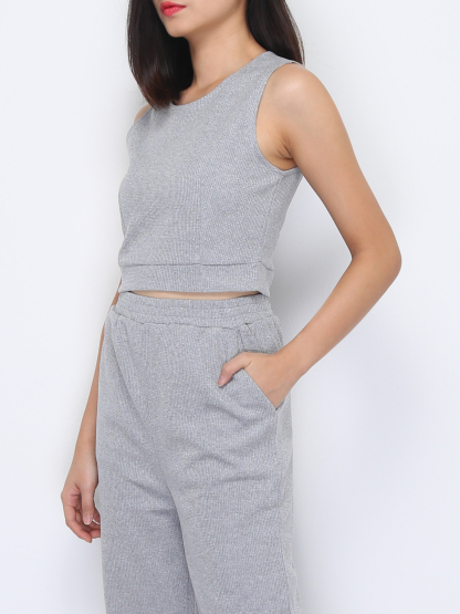 Sleeveless Casual Set 22250