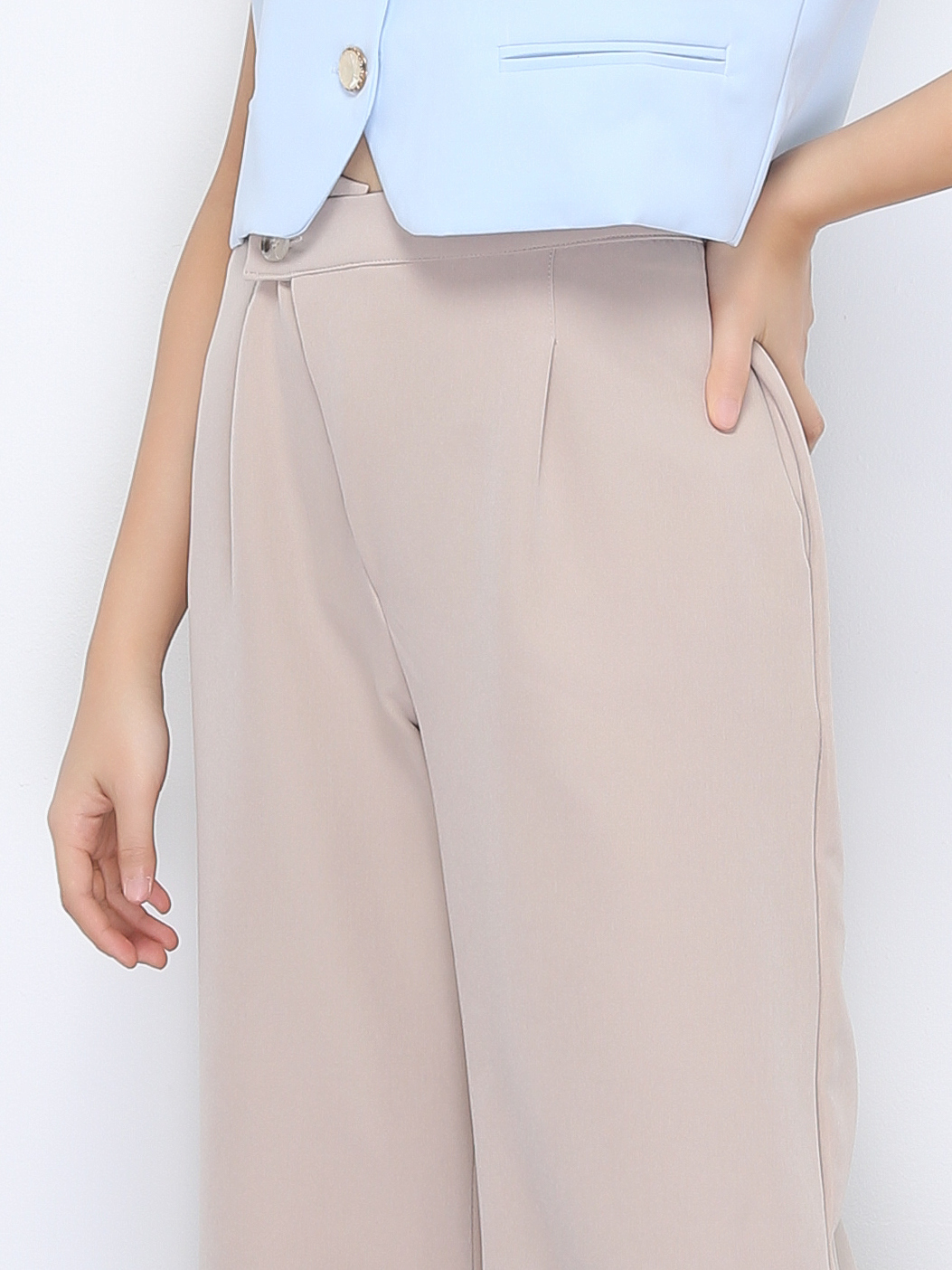 Formal Sling Side Pocket Long Pants 22243