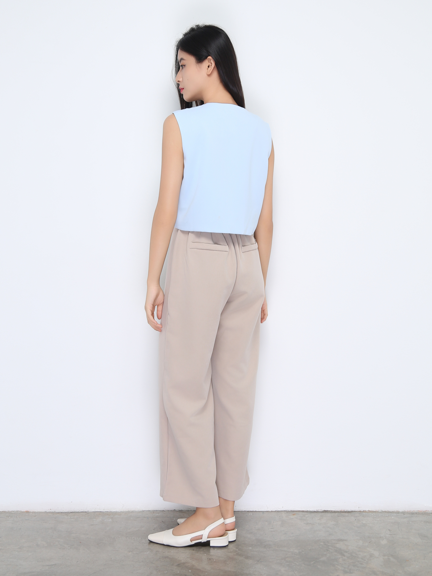 Formal Sling Side Pocket Long Pants 22243