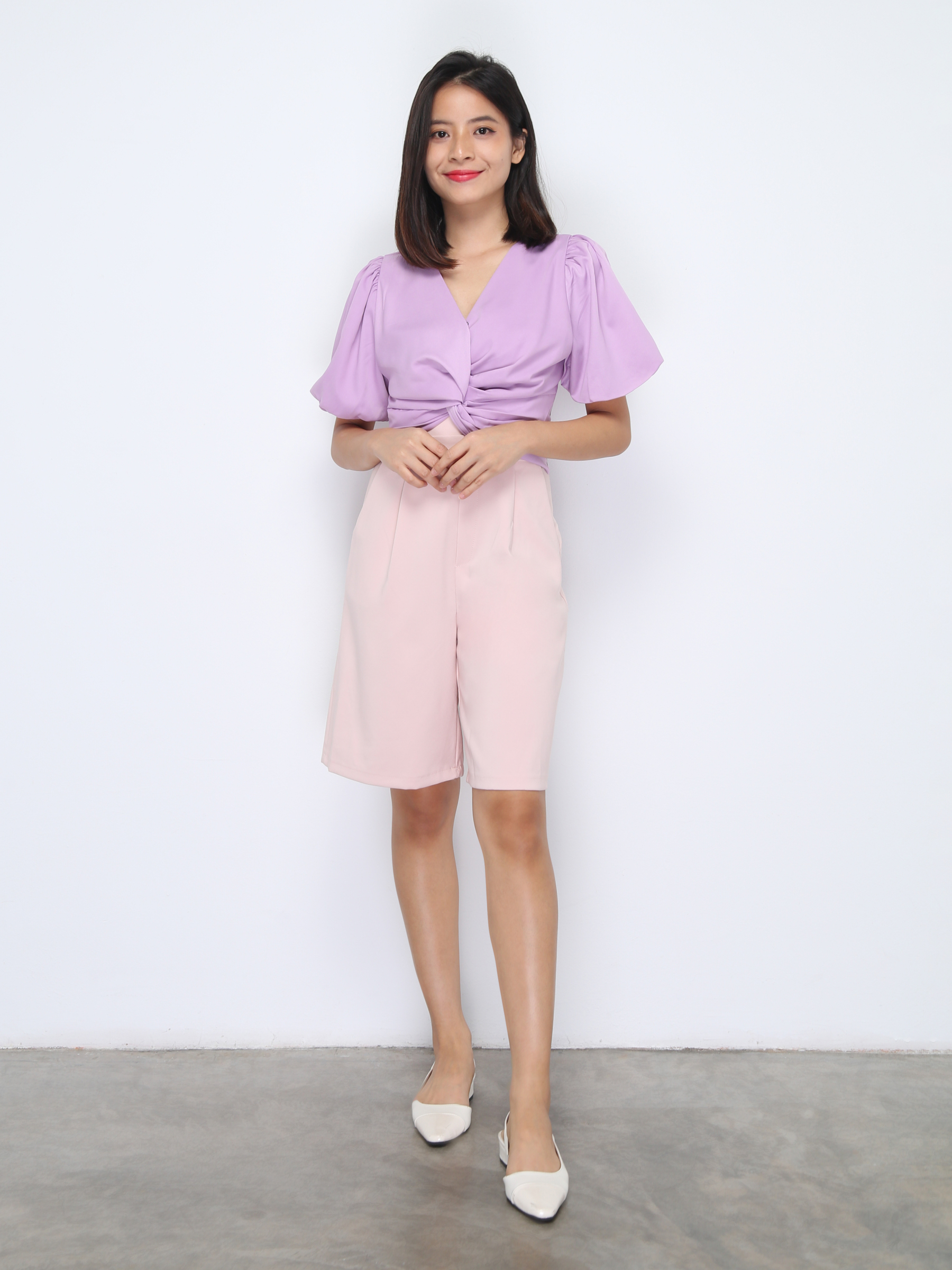 Two Tone Twist Puu Sleeve Set 22346