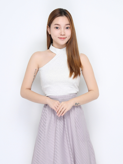 Chocker Design Sleeveless Top 22488