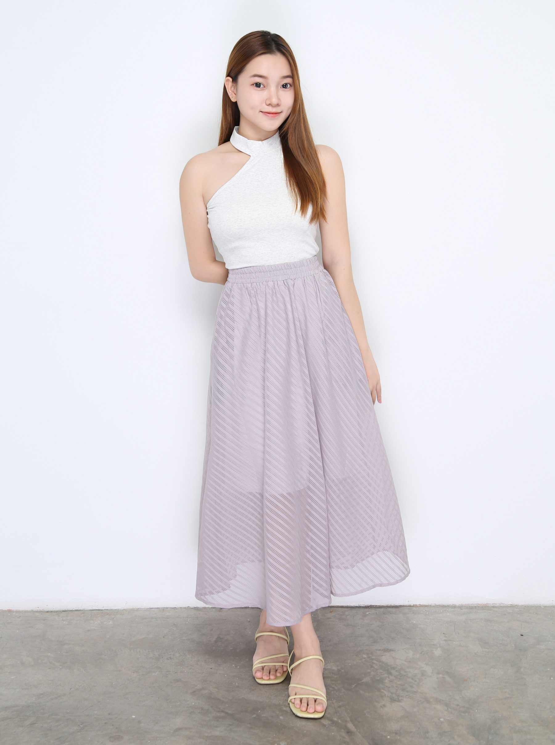 Chocker Design Sleeveless Top 22488