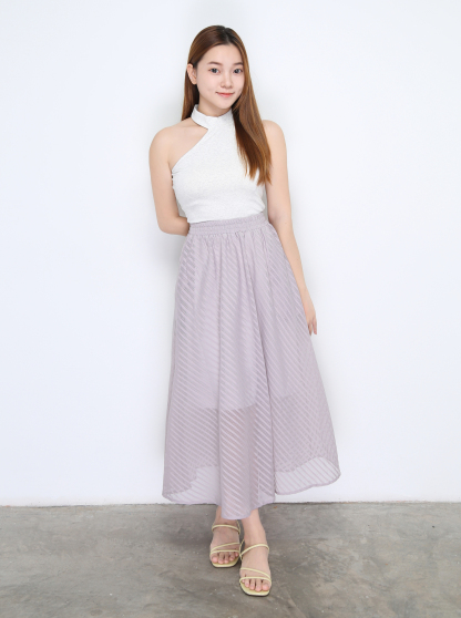 Chocker Design Sleeveless Top 22488