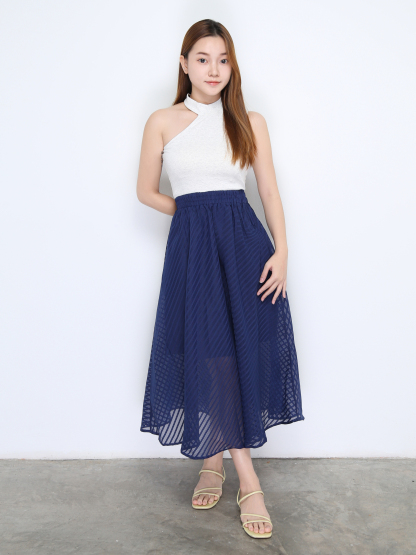 Chocker Design Sleeveless Top 22488