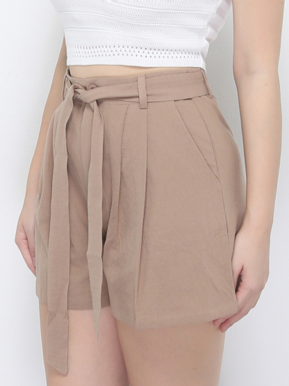 Strap With Pleated Short Pant 22647