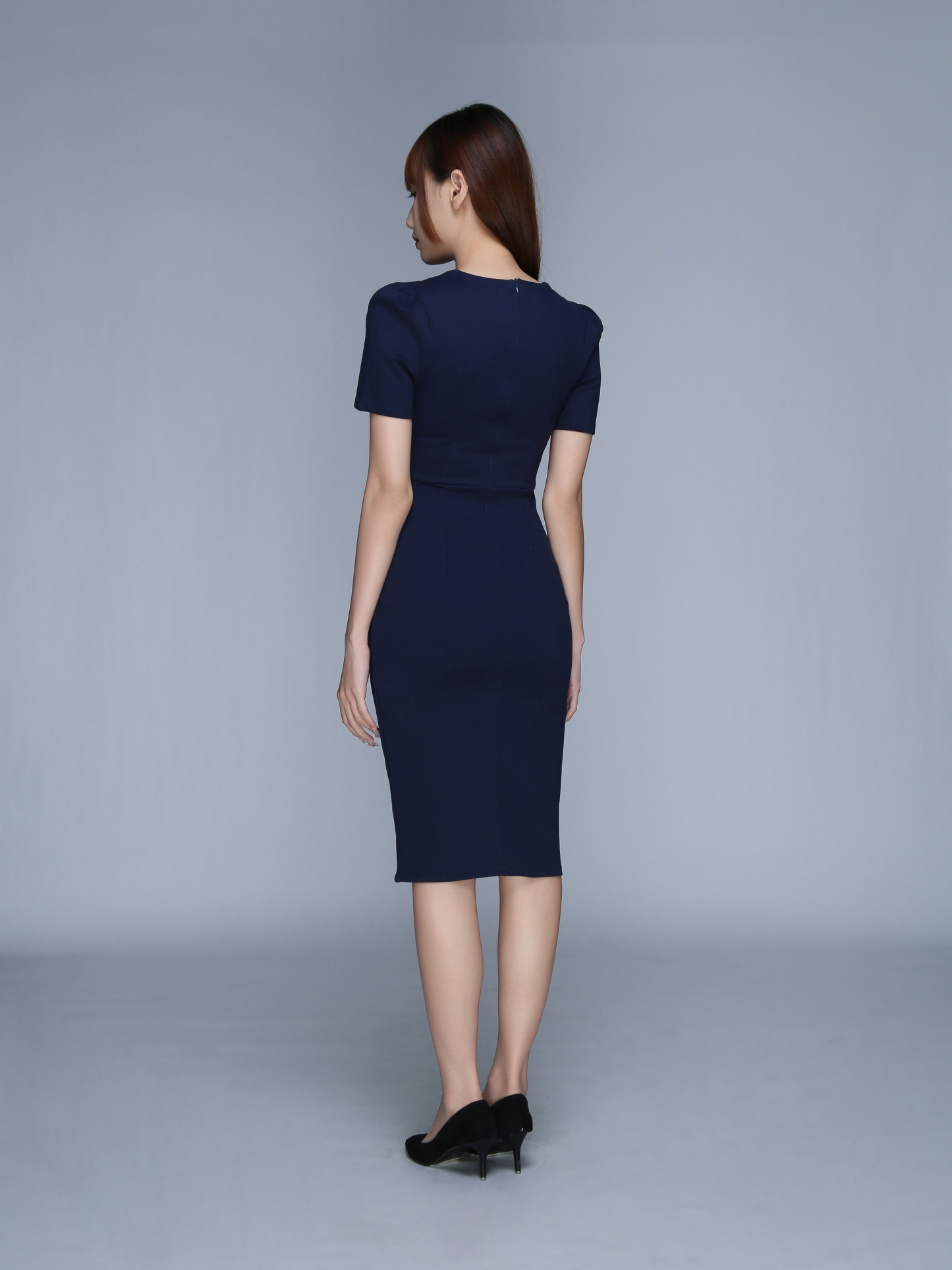 Shoulder Hole With Split Dress 22550