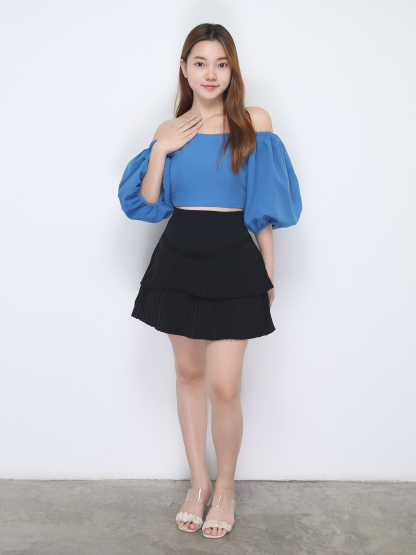 Off Shoulder Puff Sleeve Top 22553