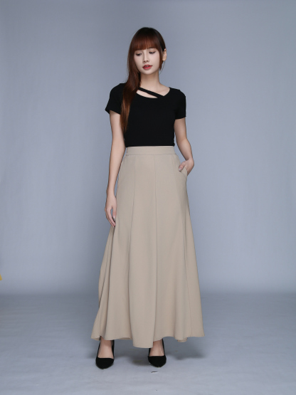 High Aist A Line Skirt 22969