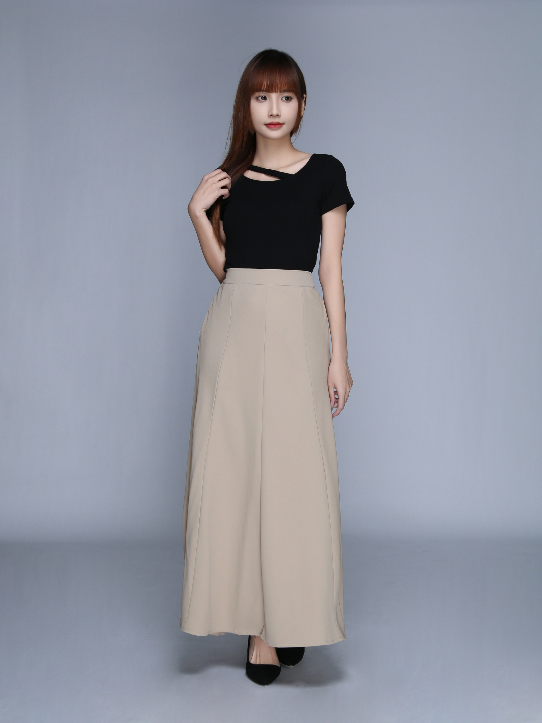 High Aist A Line Skirt 22969