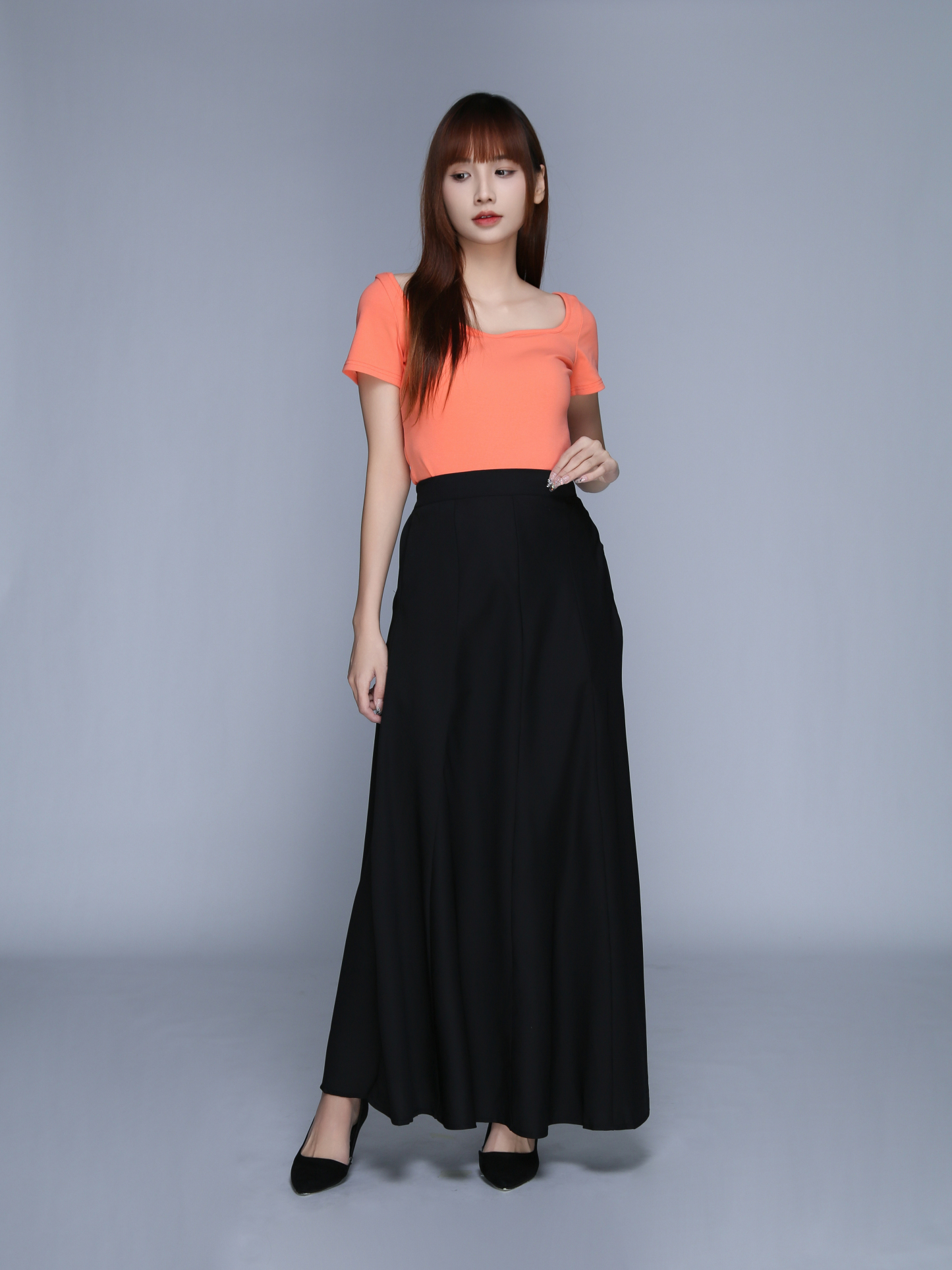 High Aist A Line Skirt 22969