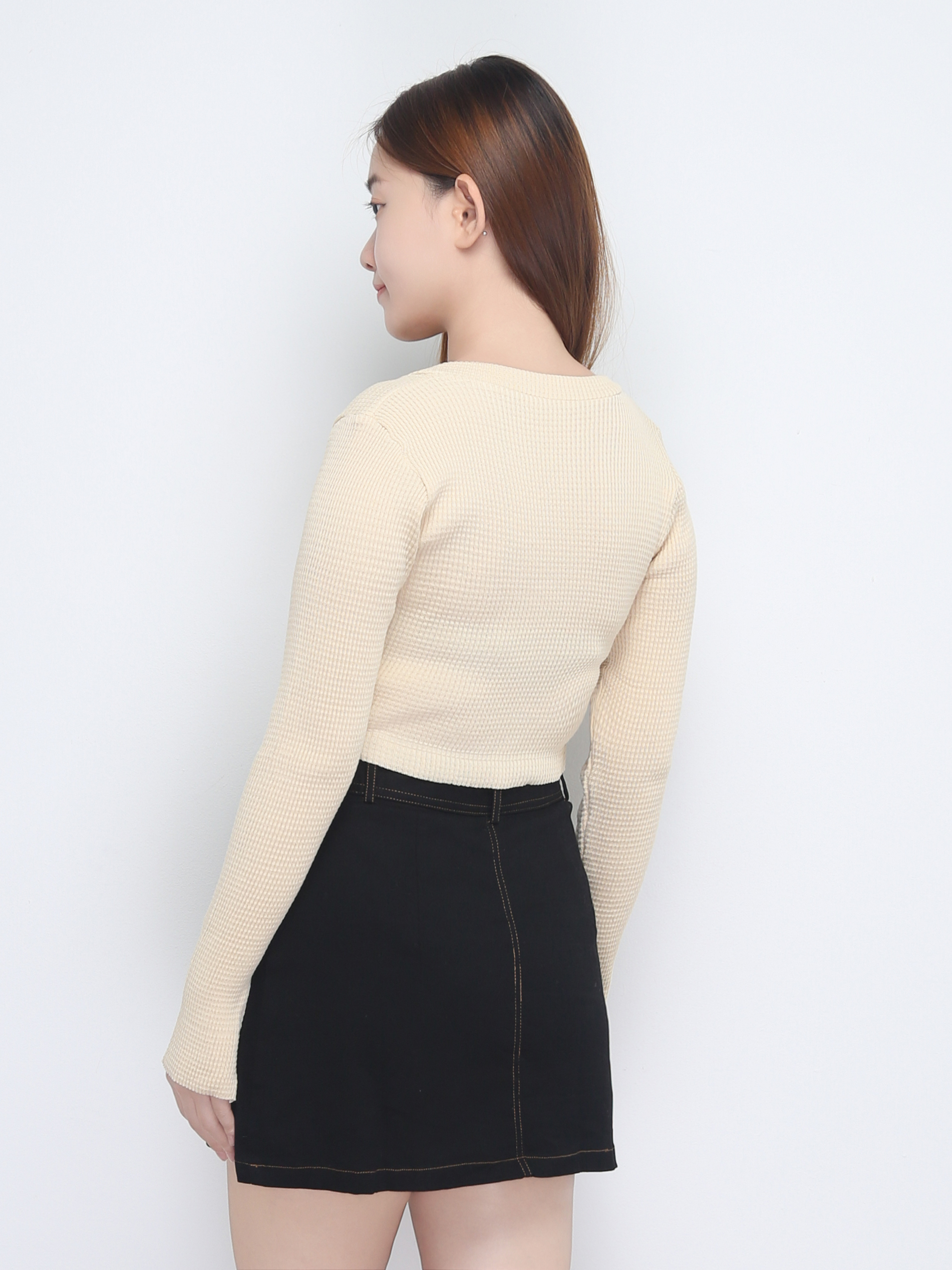 Knit Long Sleeve Top 22613