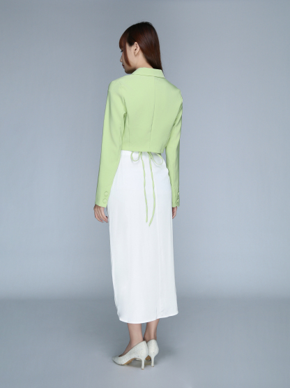 Wrap Plain Skirt 22811