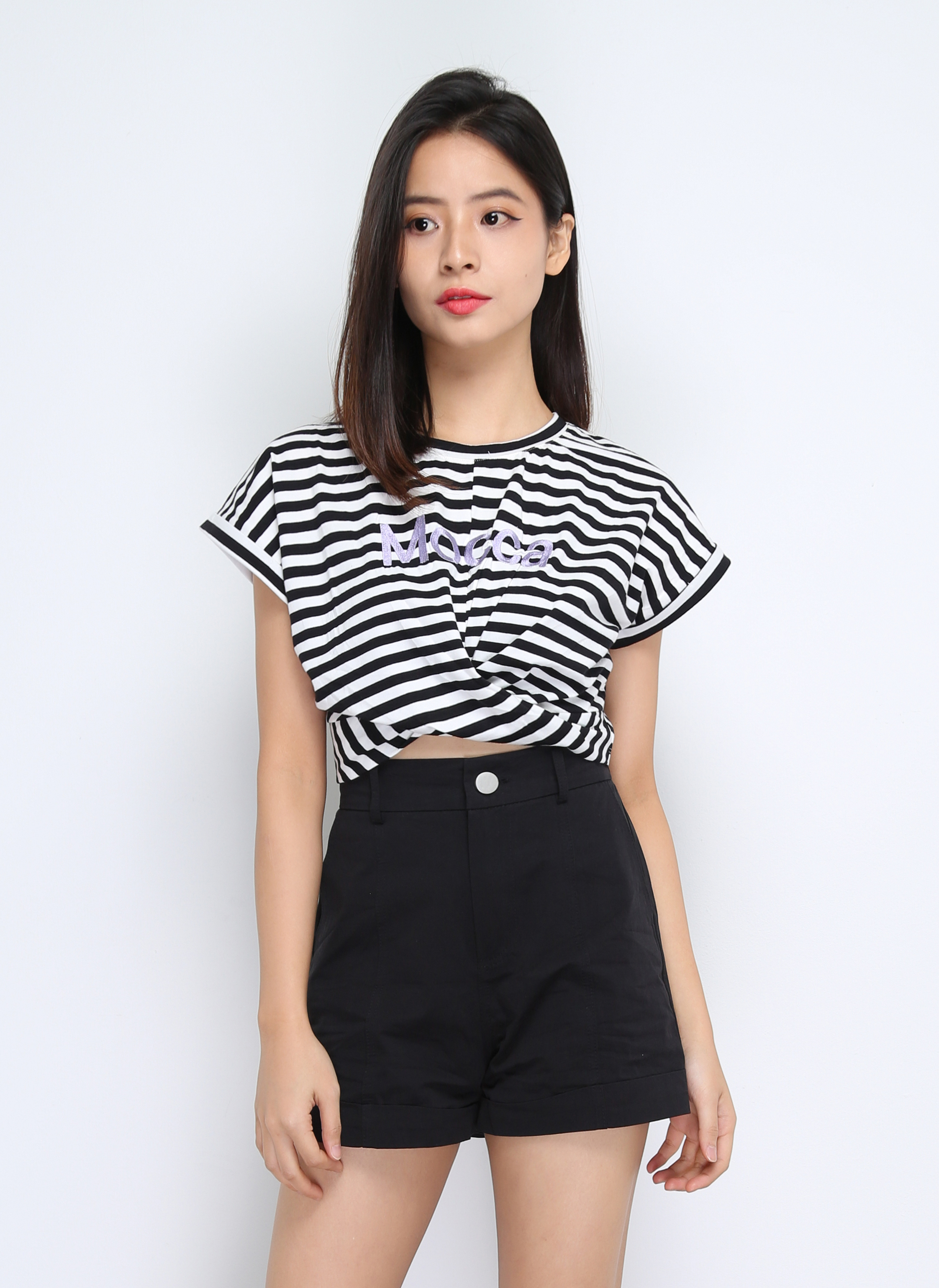 Button Pocket Short Pants 22767