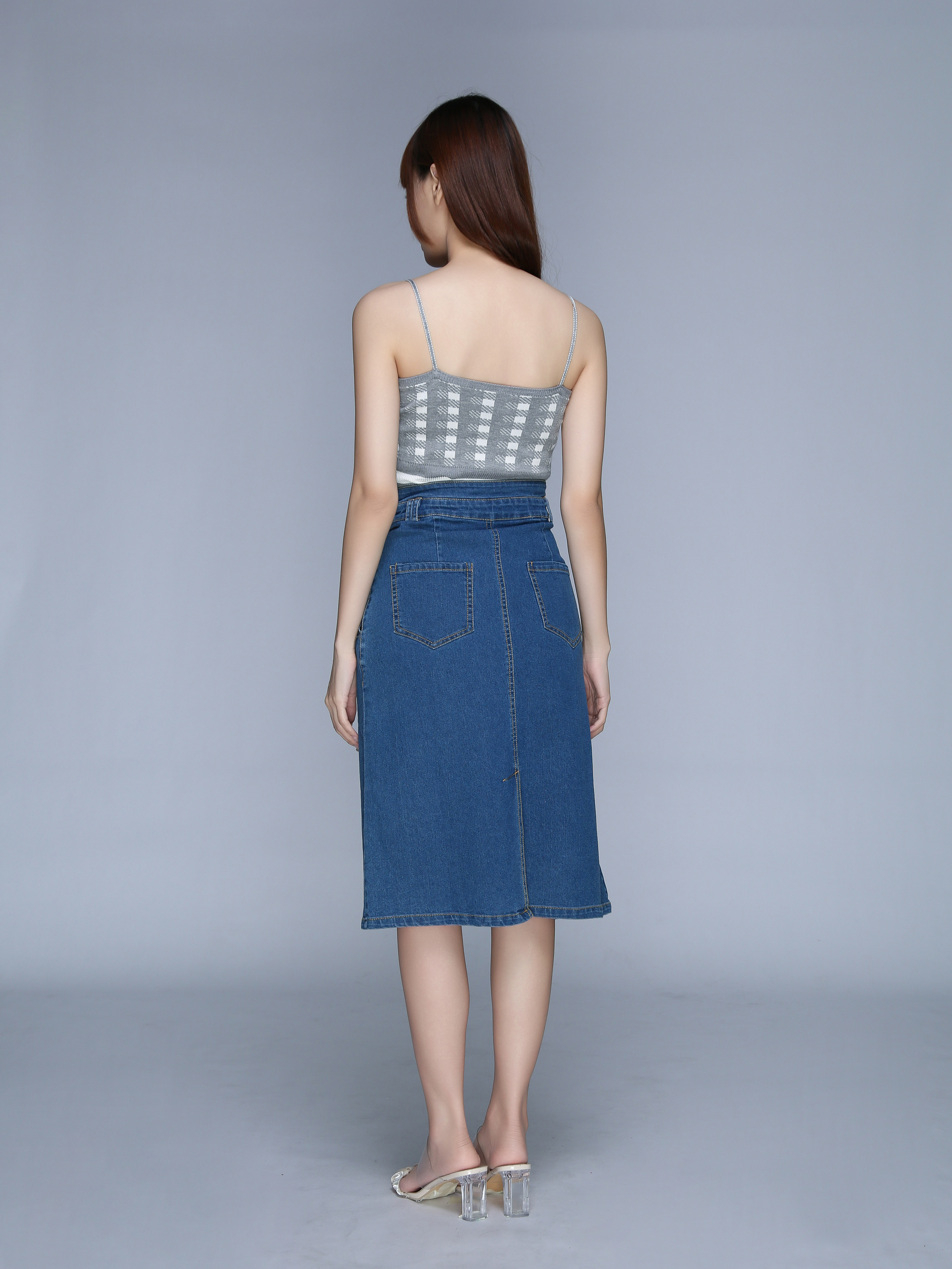 Sleeveless Knitted Top 22817