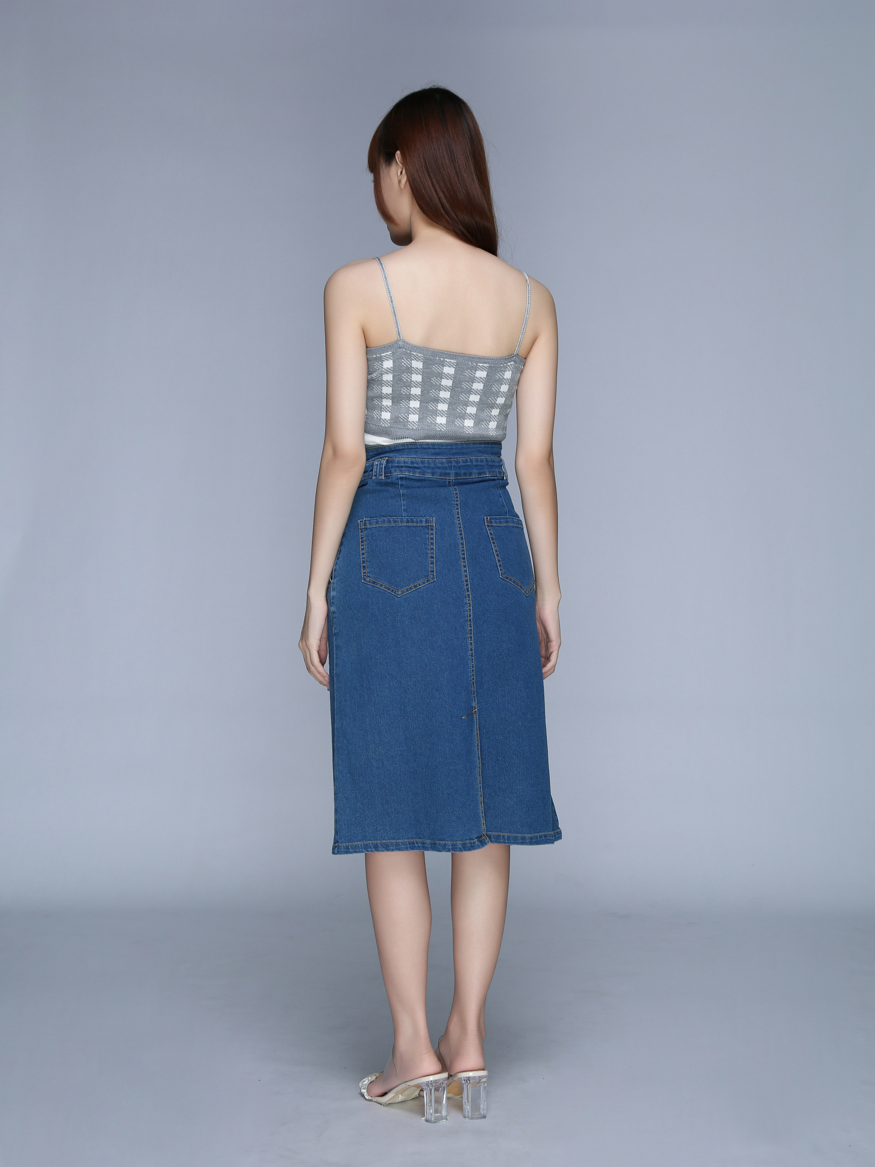 Sleeveless Knitted Top 22817
