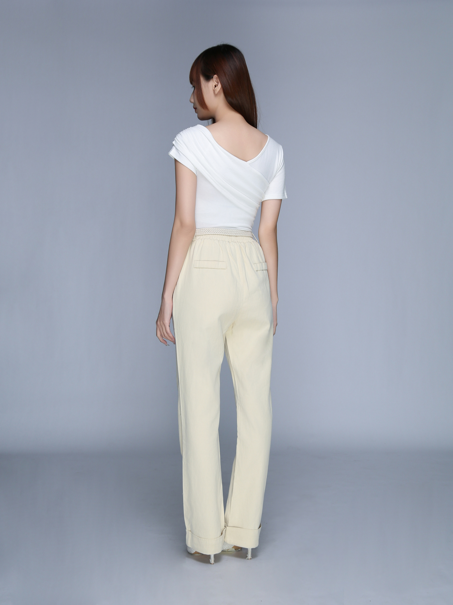 Pocket Casual Straight Long Pants 22868