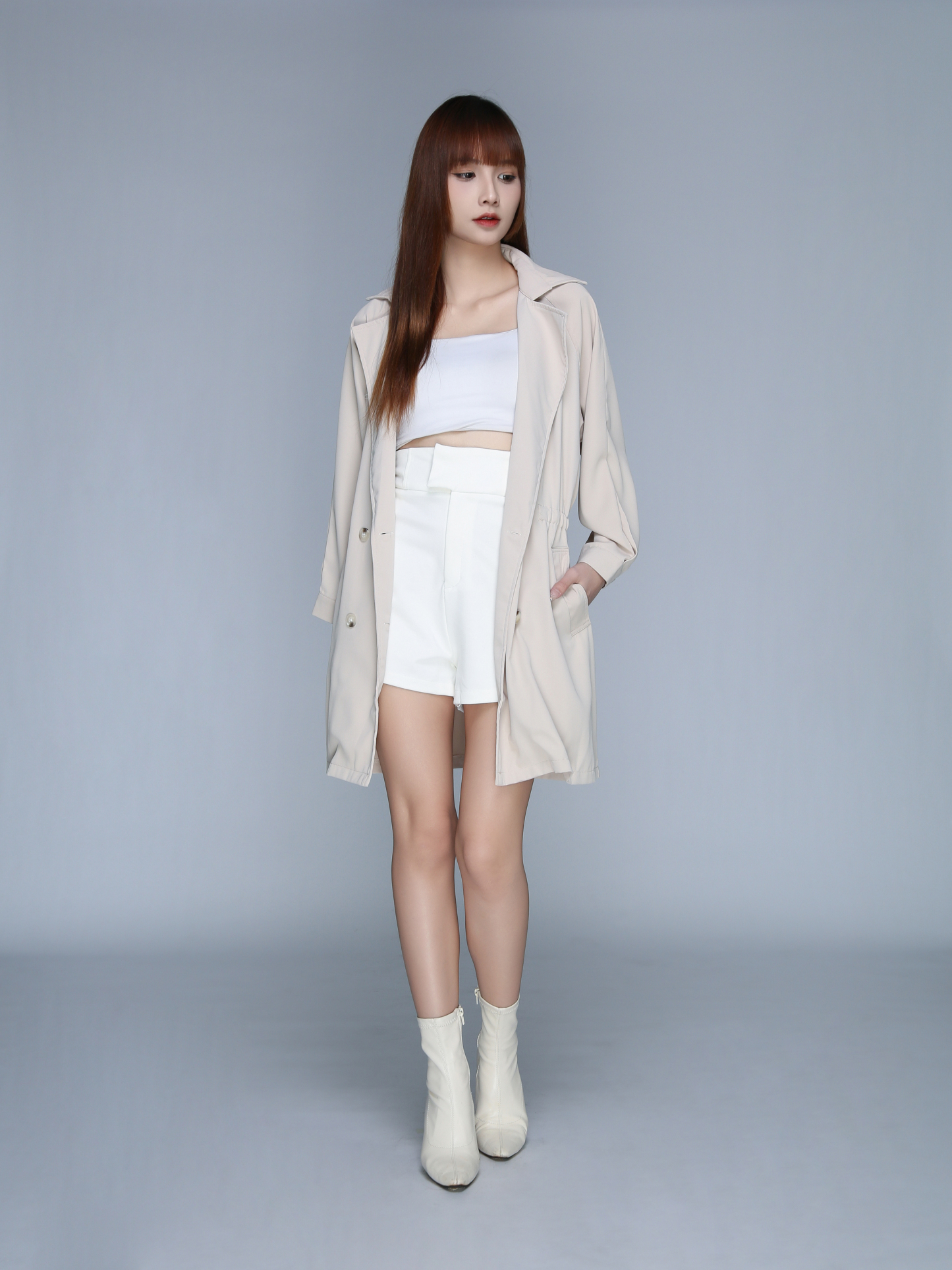 Waist Stretchable Blazer 23025