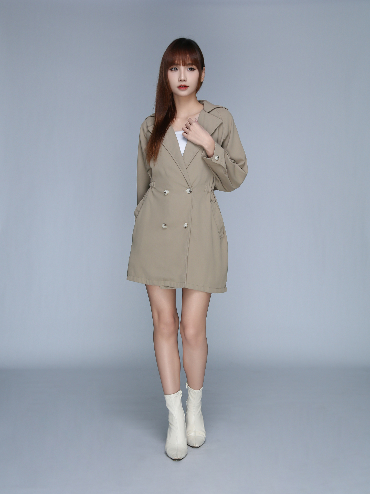 Waist Stretchable Blazer 23025