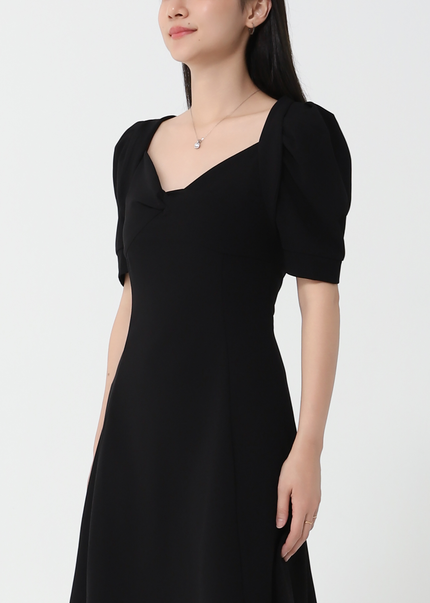 Fake Two Piece Twist Dress 23453