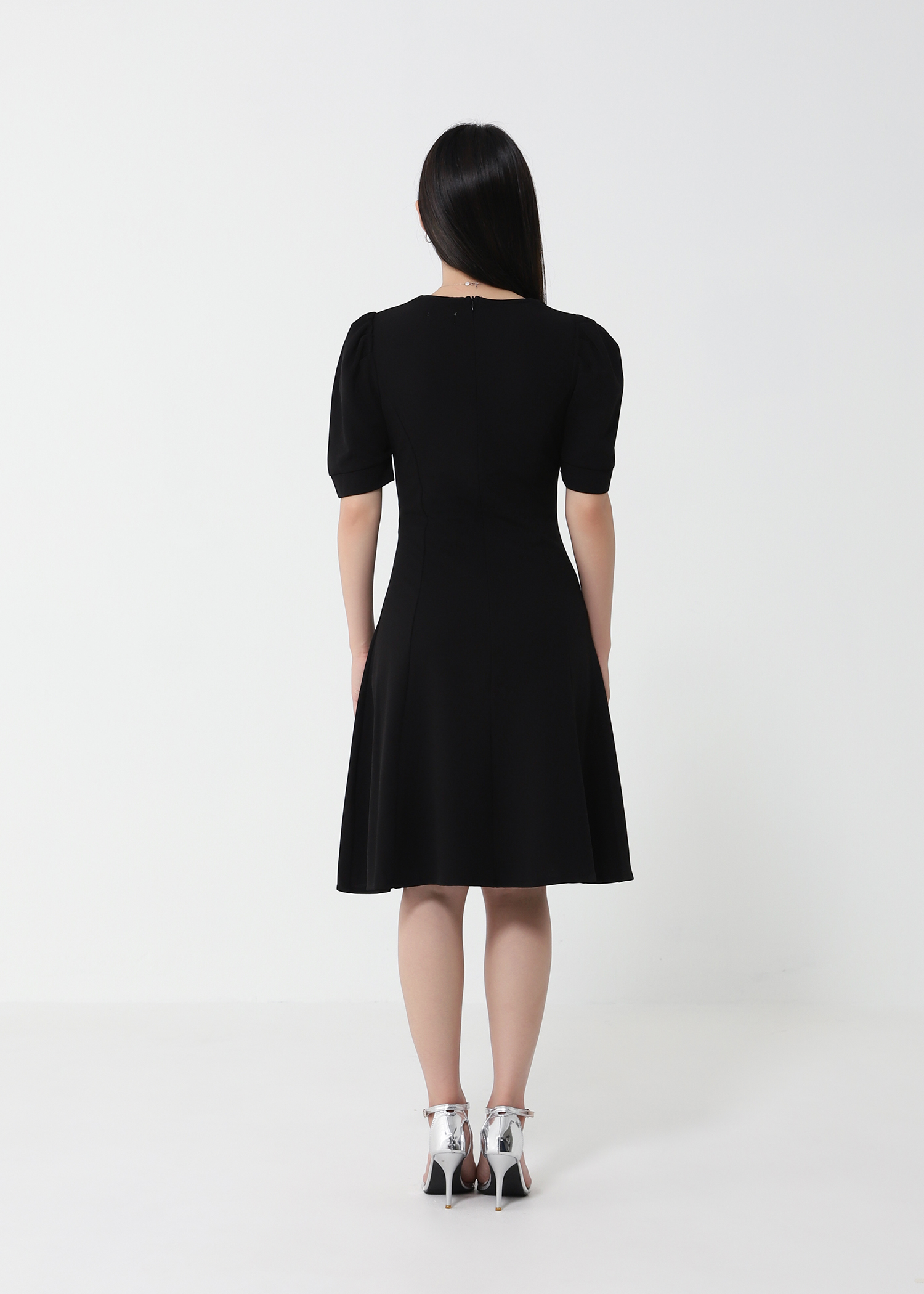 Fake Two Piece Twist Dress 23453
